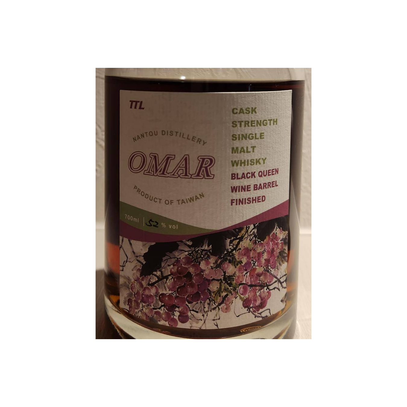 Omar Cask Strength Collection Single Malt Whisky