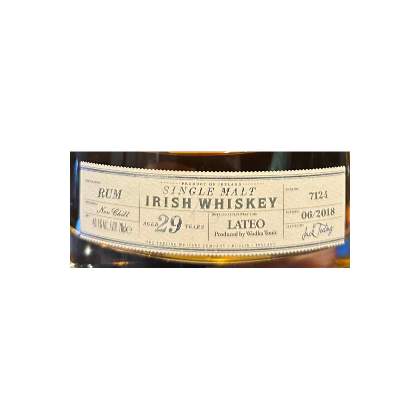 Teeling 29 Years Single Malt Whisky