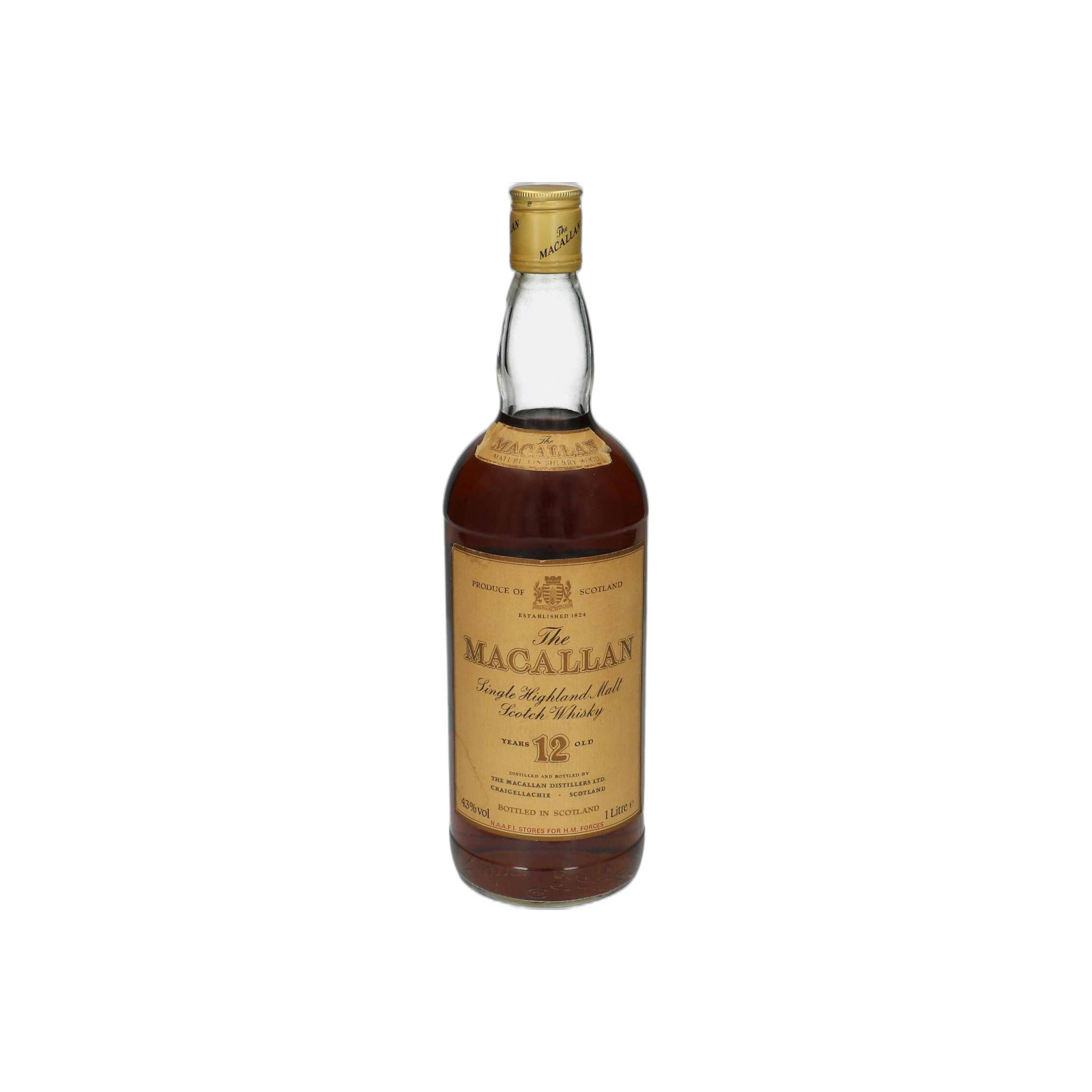The Macallan 12 Years Single Malt Whisky