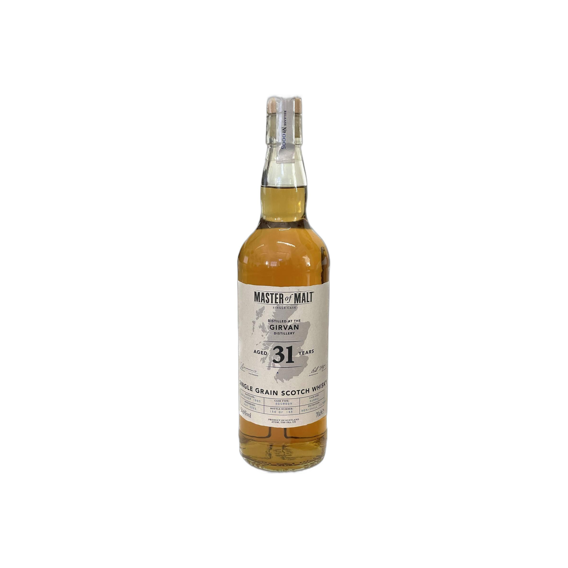 Girvan 1990 31 Years Single Grain Whisky