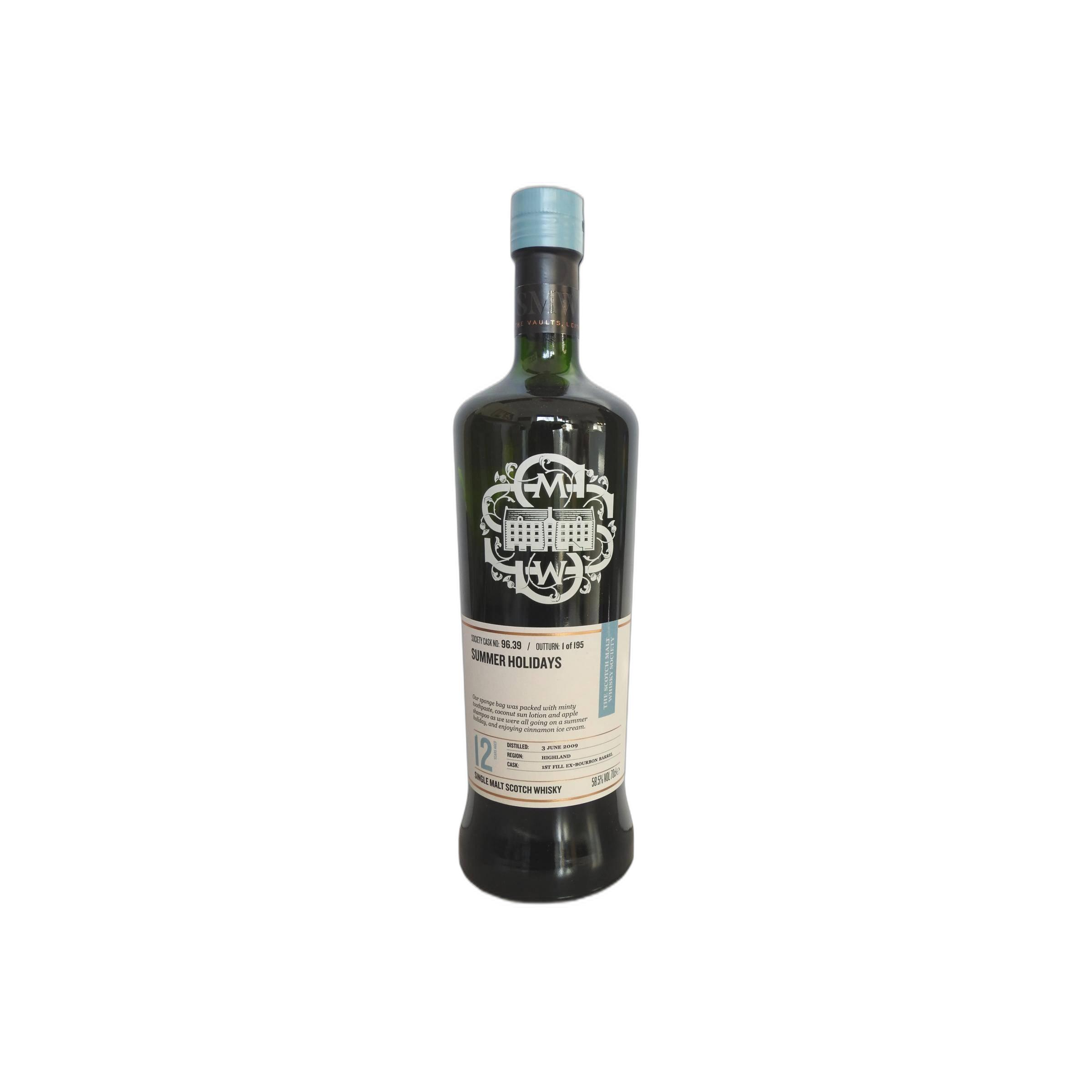 The Scotch Malt Whisky Society 2009 12 Years Single Malt Whisky