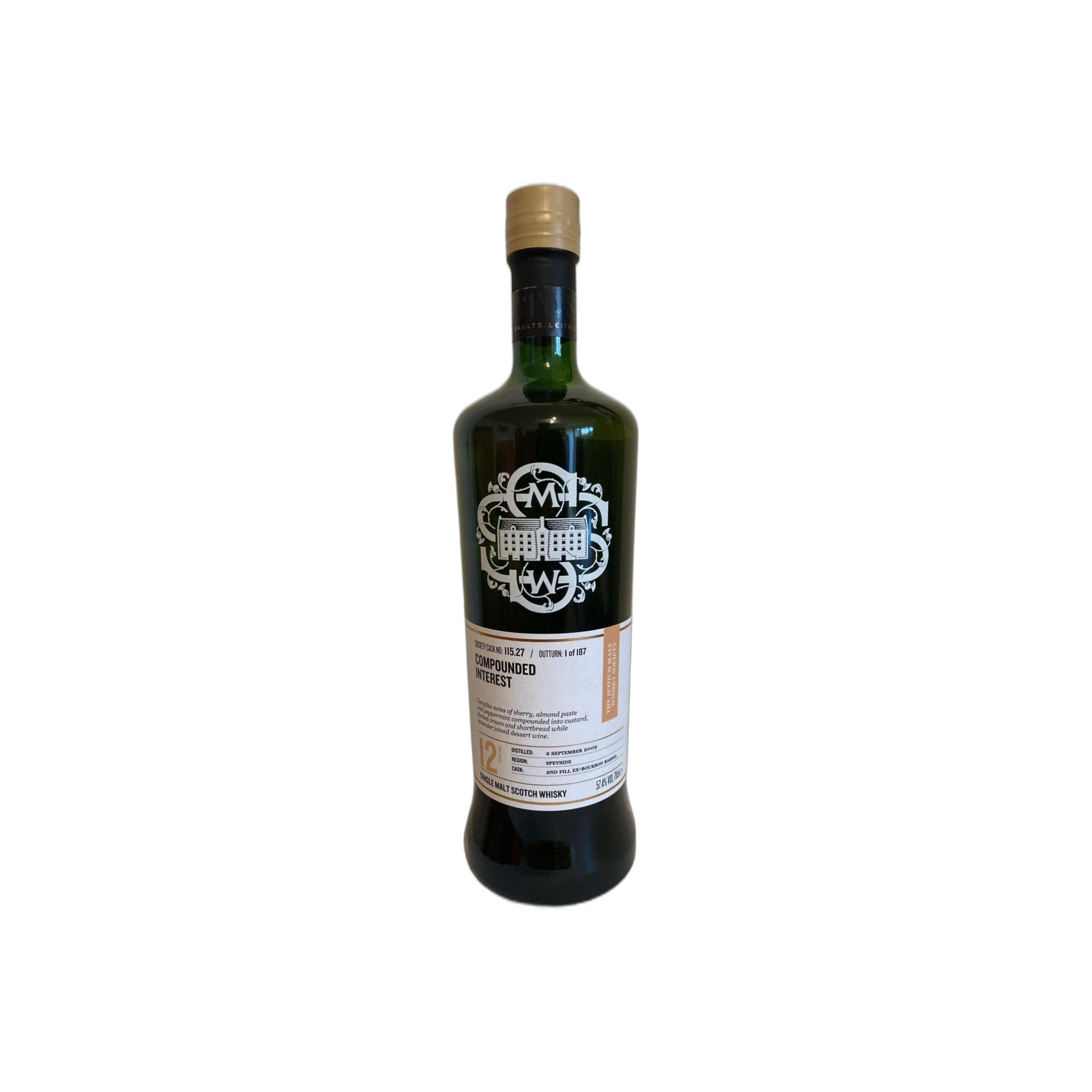The Scotch Malt Whisky Society 2009 12 Years Single Malt Whisky
