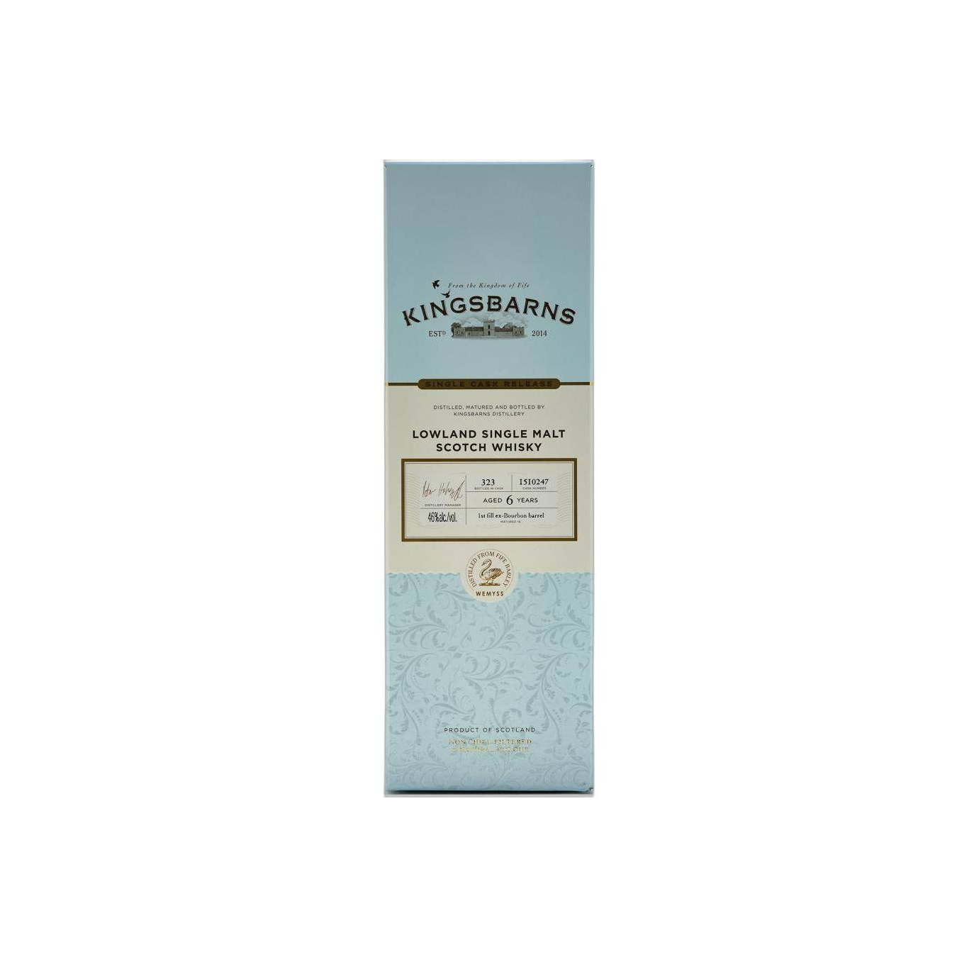 Kingsbarns Single Cask 2015 6 Years Single Malt Whisky 2