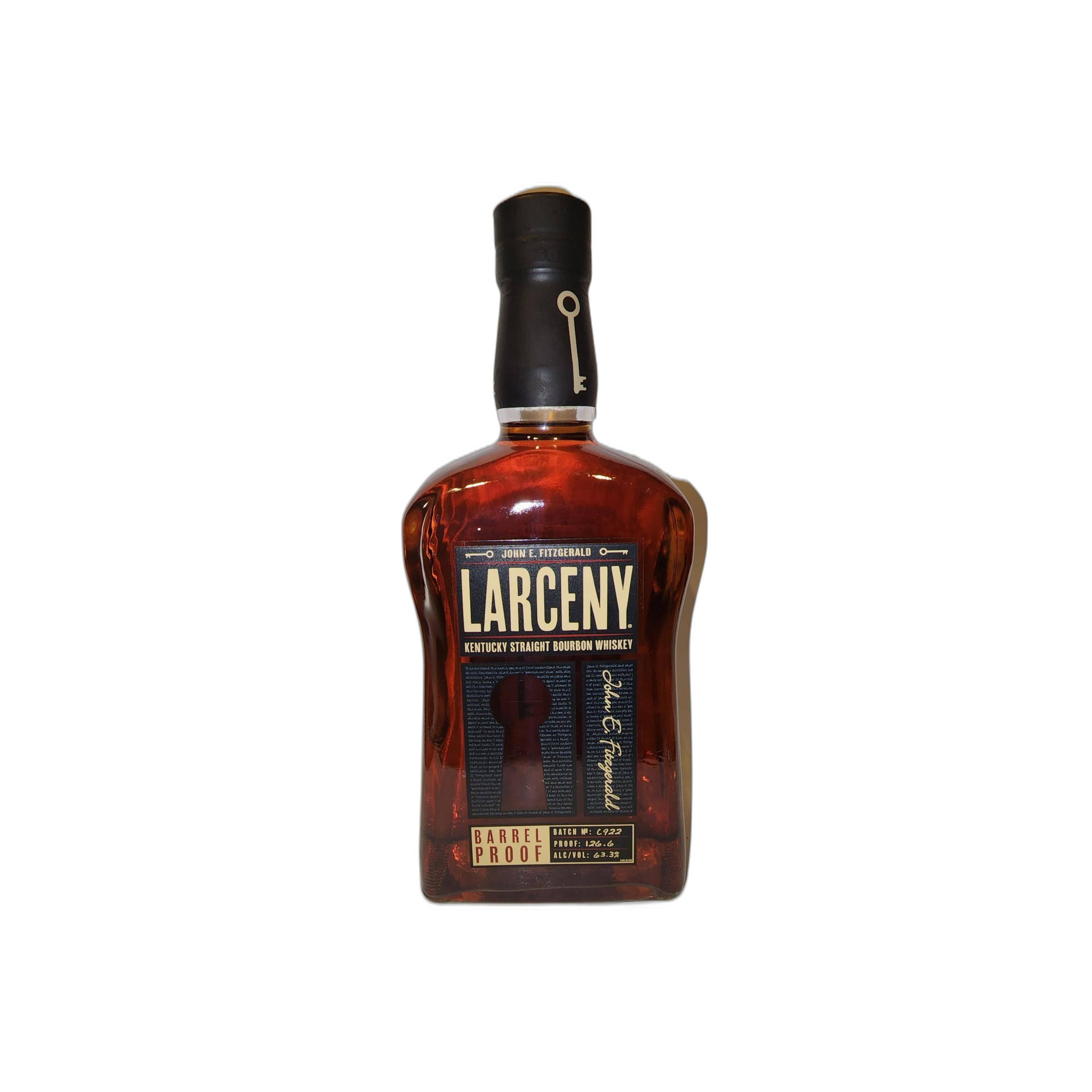 John E. Fitzgerald Larceny Barrel Proof