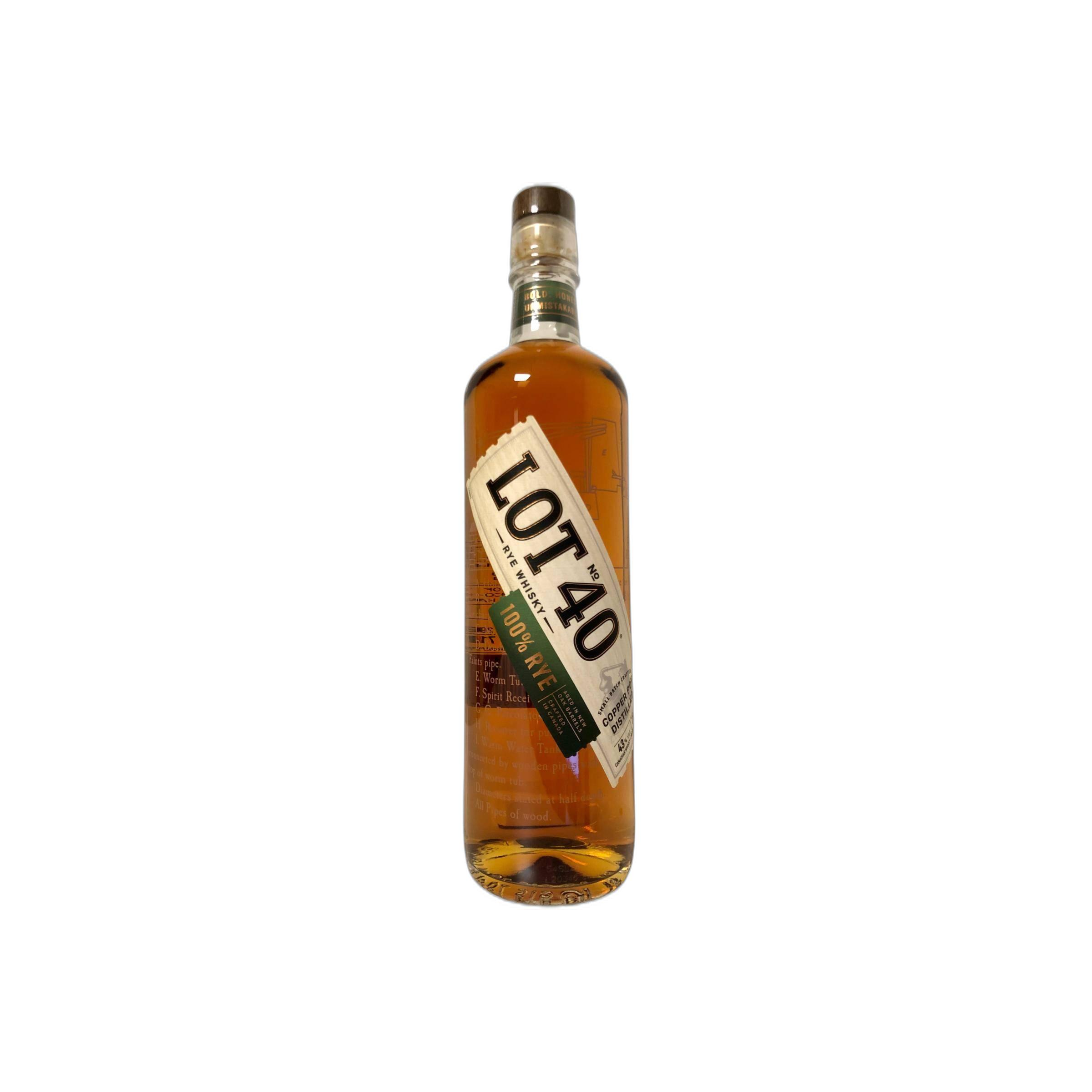 Lot No. 40 Rye Whisky