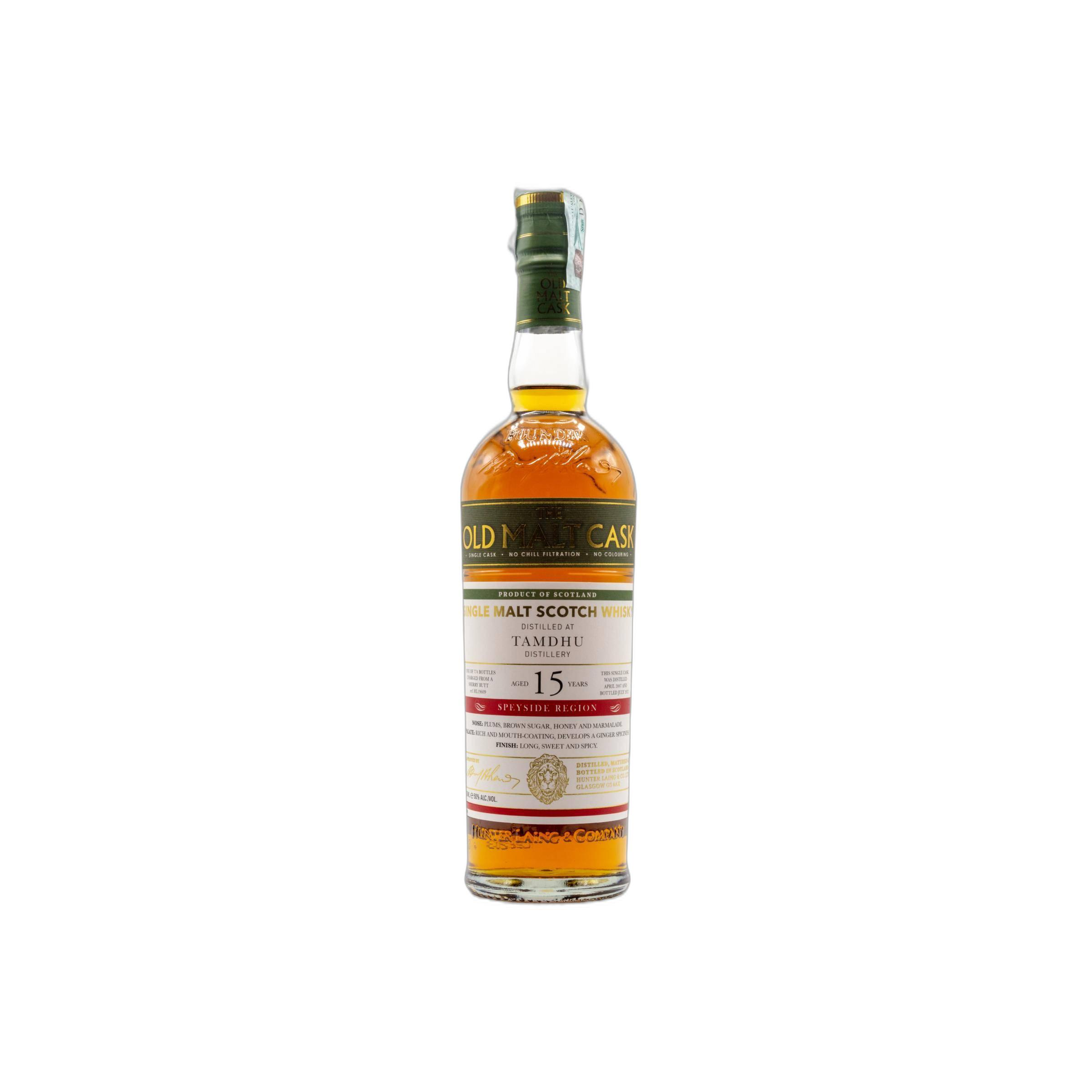 Tamdhu Old Malt Cask 2007 15 Years Single Malt Whisky