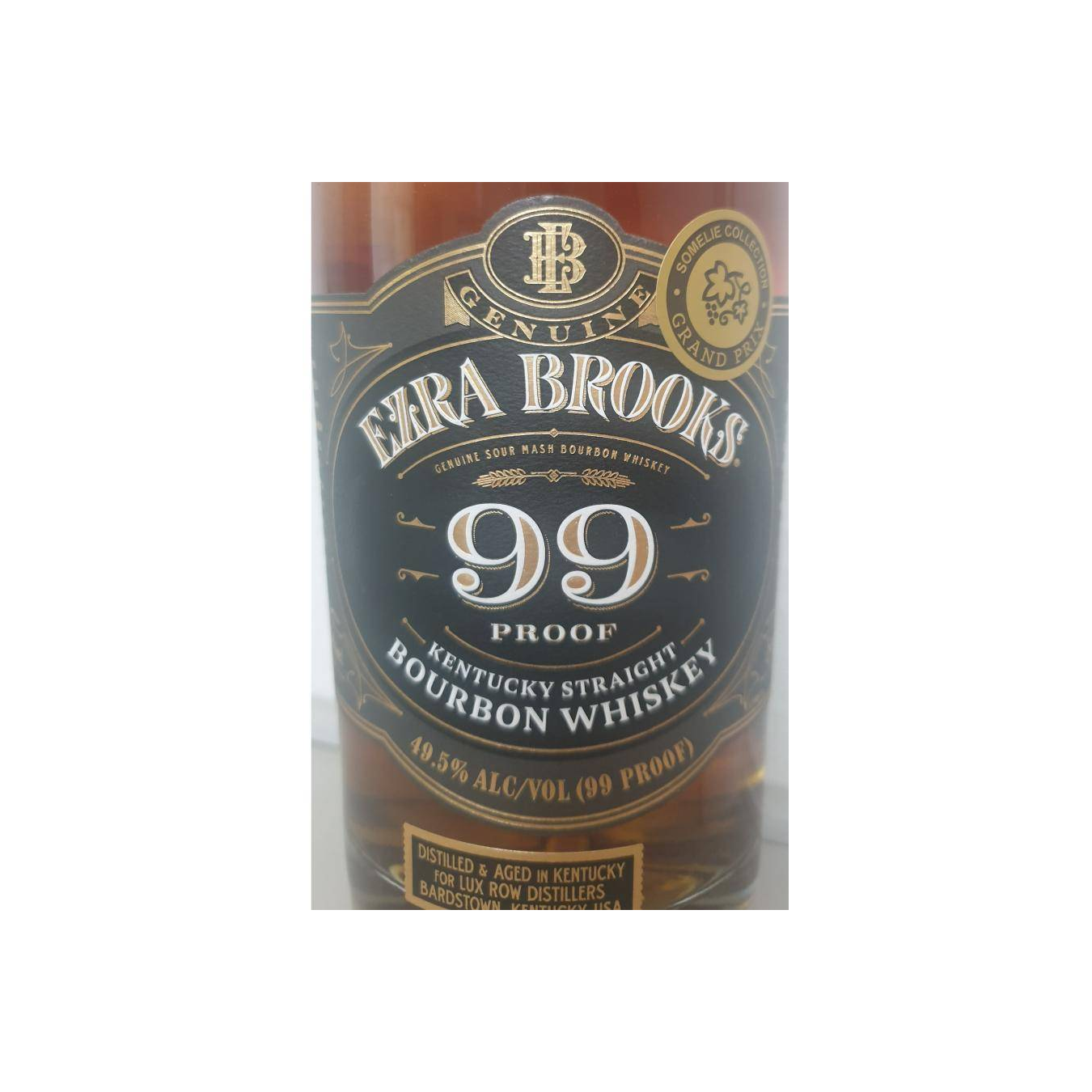 Ezra Brooks 99 proof
