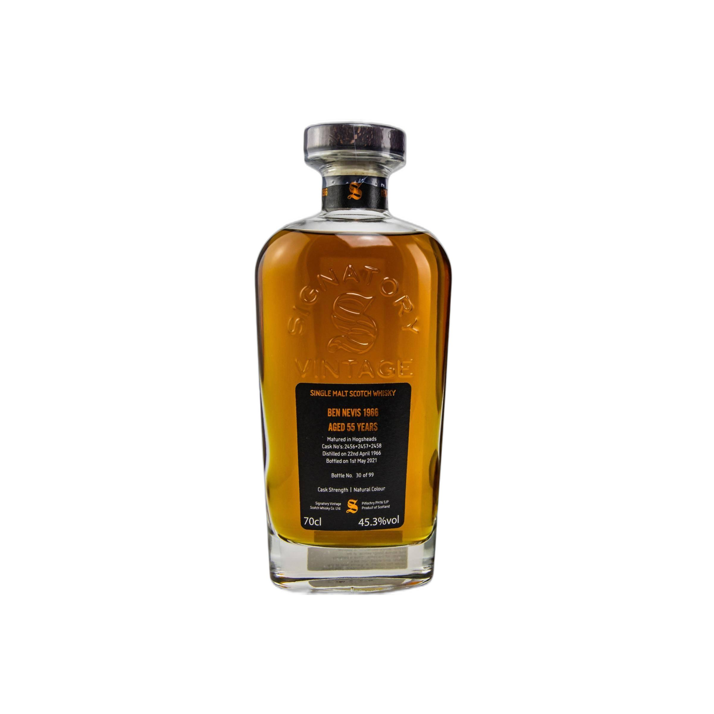 Ben Nevis Cask Strength Collection 1966 55 Years Single Malt Whisky