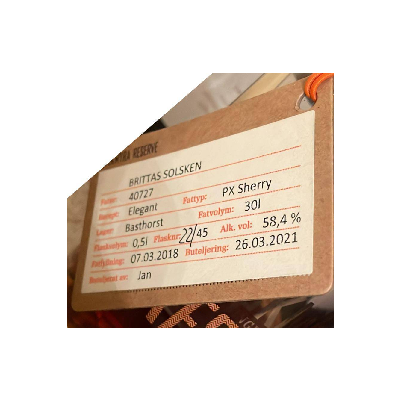 Mackmyra Reserve 2018 3 Years Single Malt Whisky