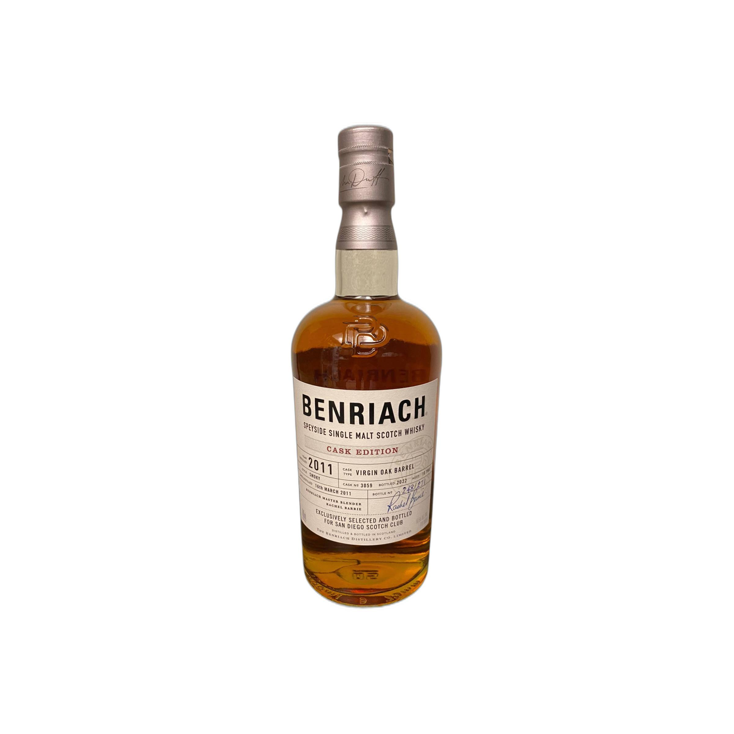 BenRiach 2011 10 Years Single Malt Whisky