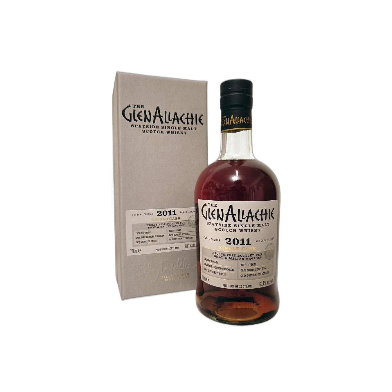The GlenAllachie Single Cask 2011 11 Years Single Malt Whisky 2