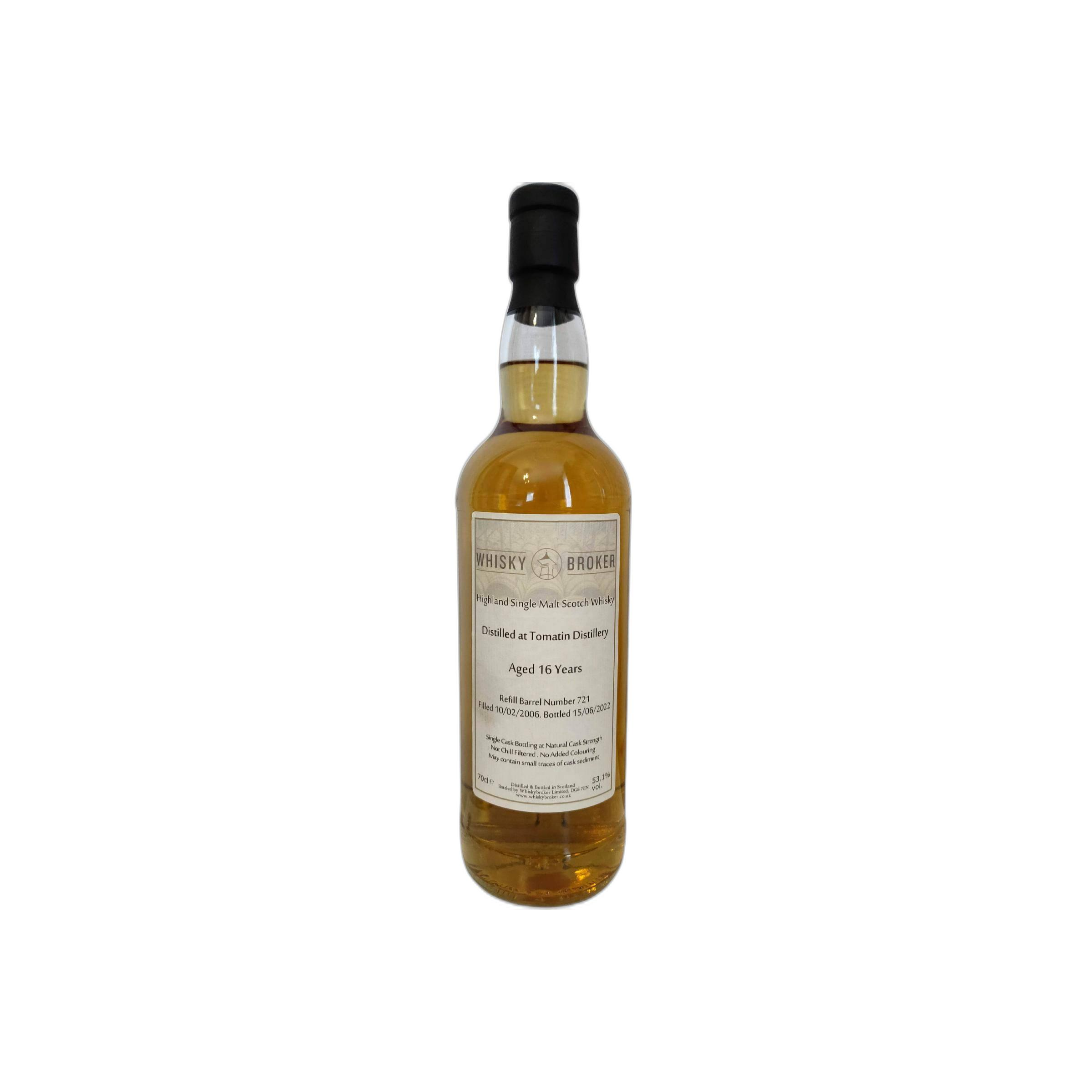 Tomatin 2006 16 Years Single Malt Whisky