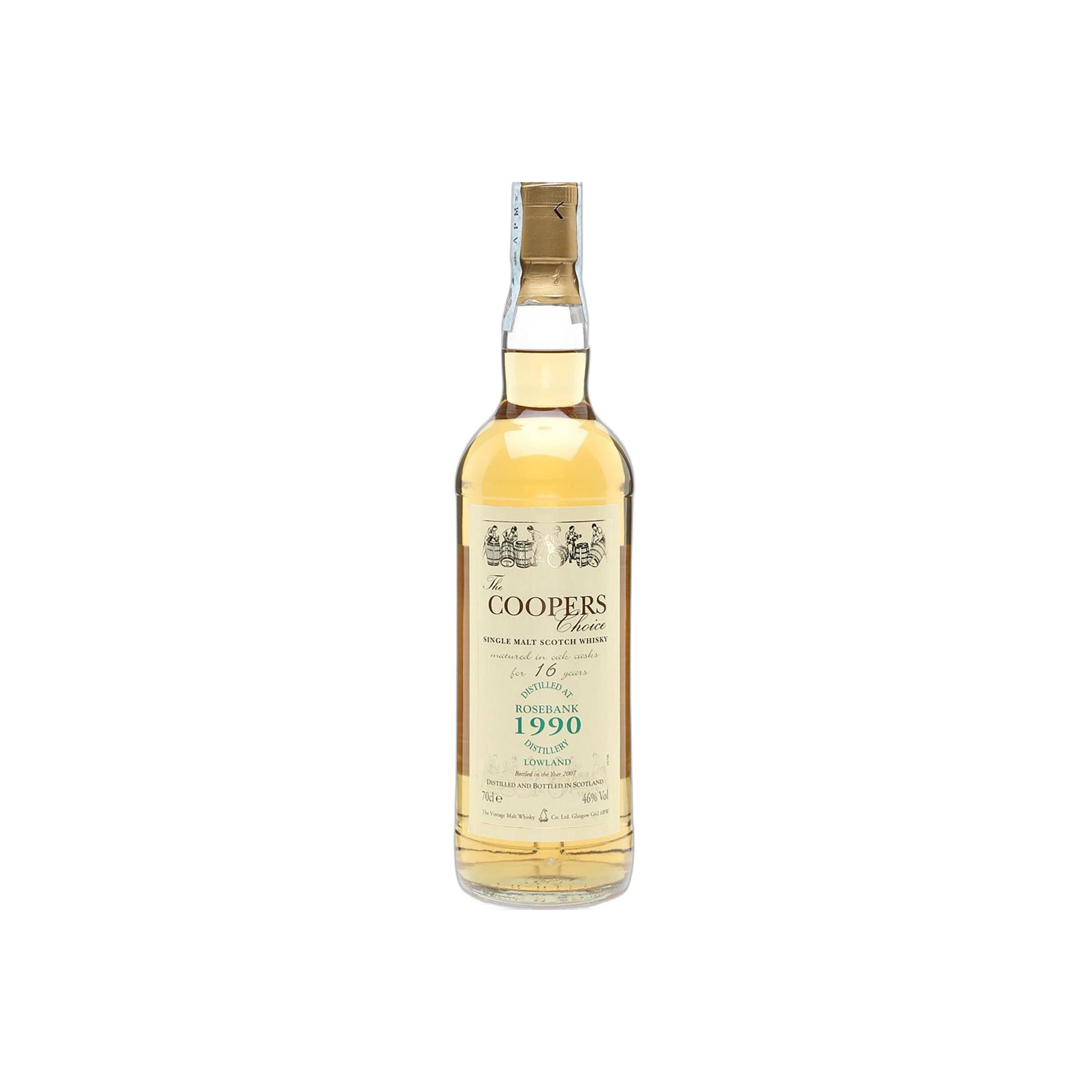 Rosebank The Cooper's Choice 1990 16 Years Single Malt Whisky