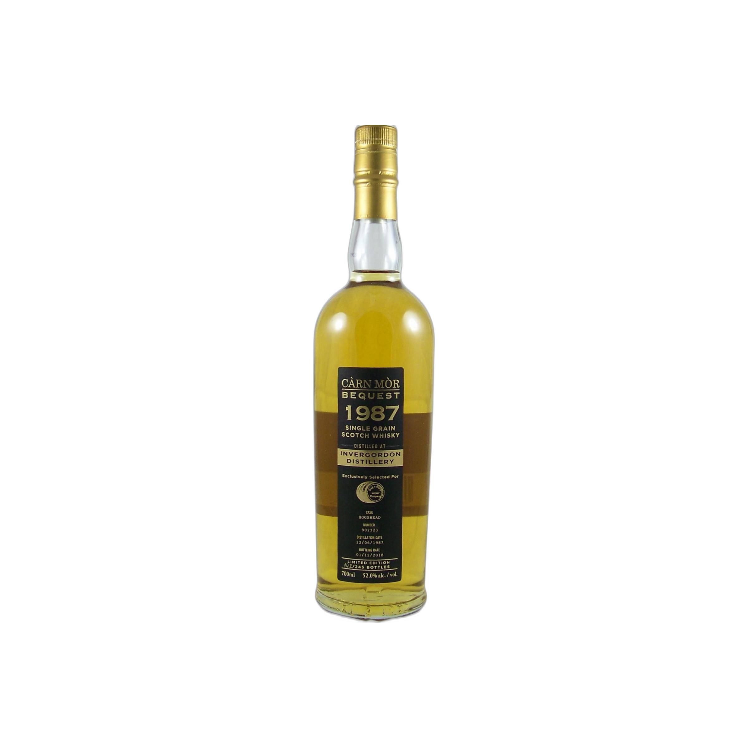 Invergordon 1987 31 Years Single Grain Whisky