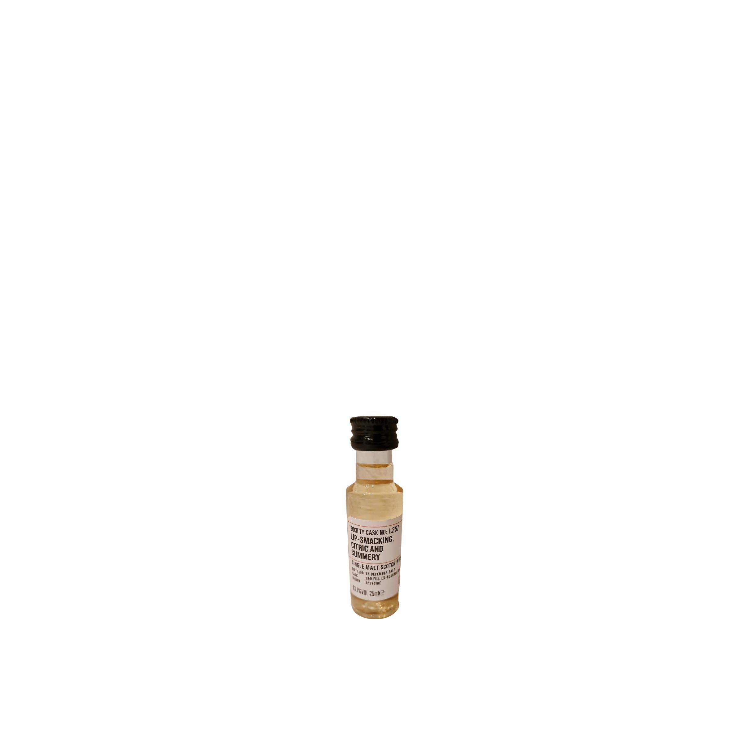 The Scotch Malt Whisky Society 2012 8 Years Single Malt Whisky