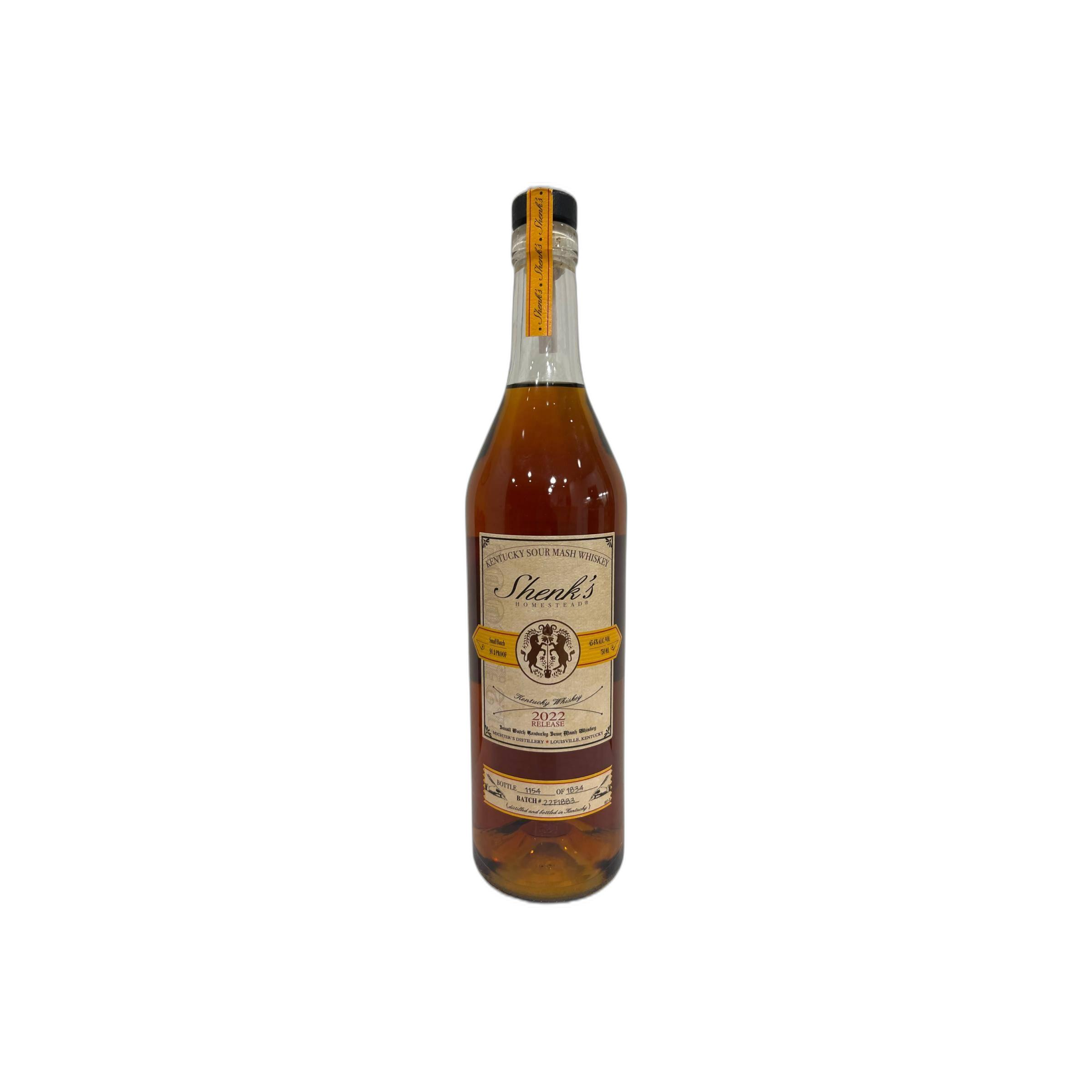 Shenk's Homestead Kentucky Sour Mash Whiskey
