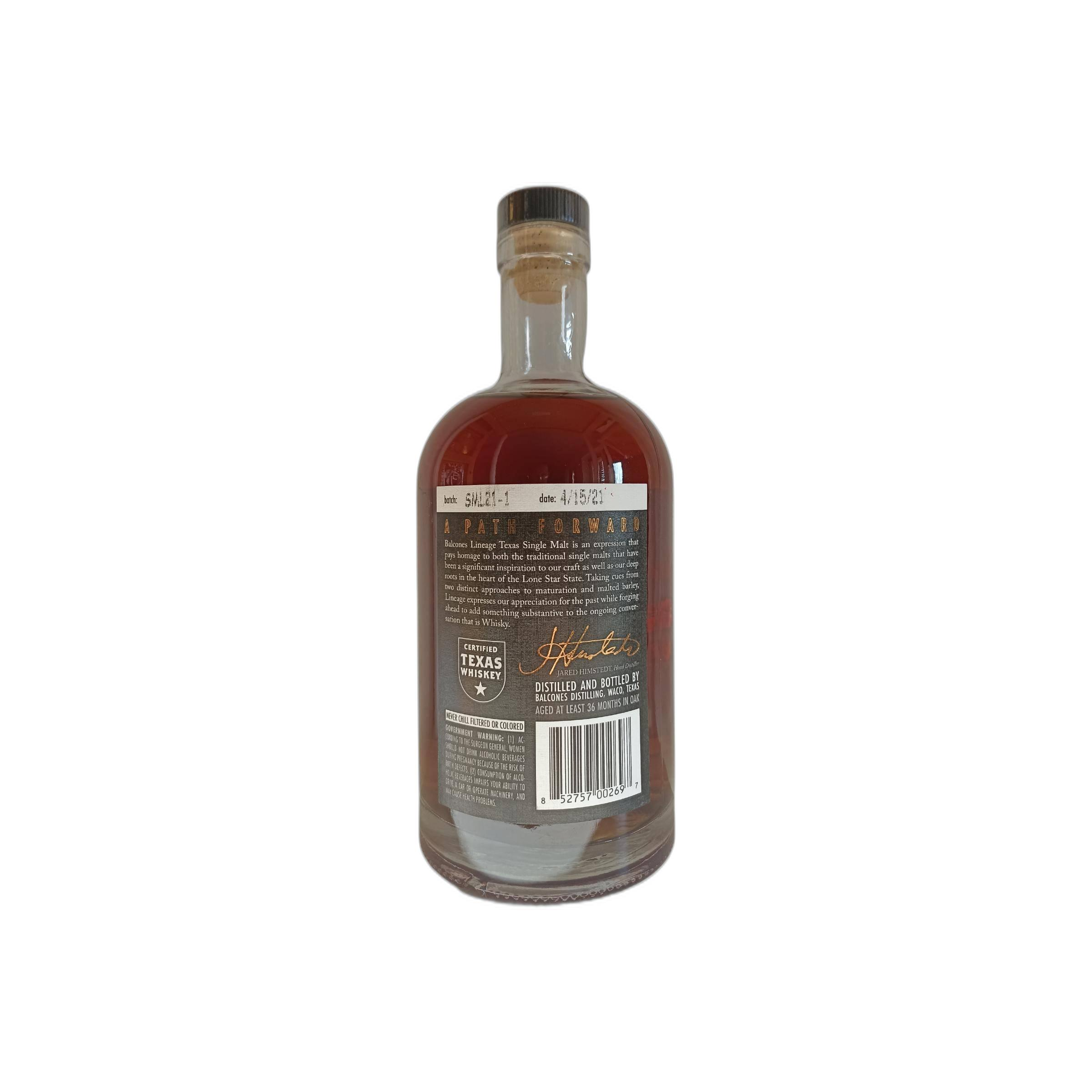 Balcones 3 Years Single Malt Whisky 2