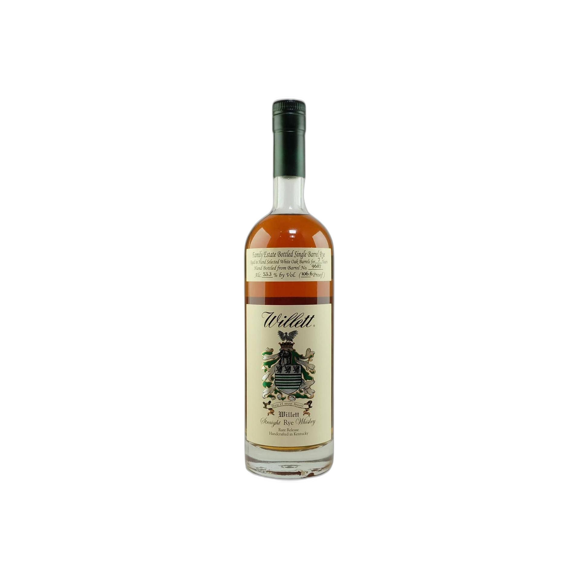Willett 2014 7 Years Rye Whisky