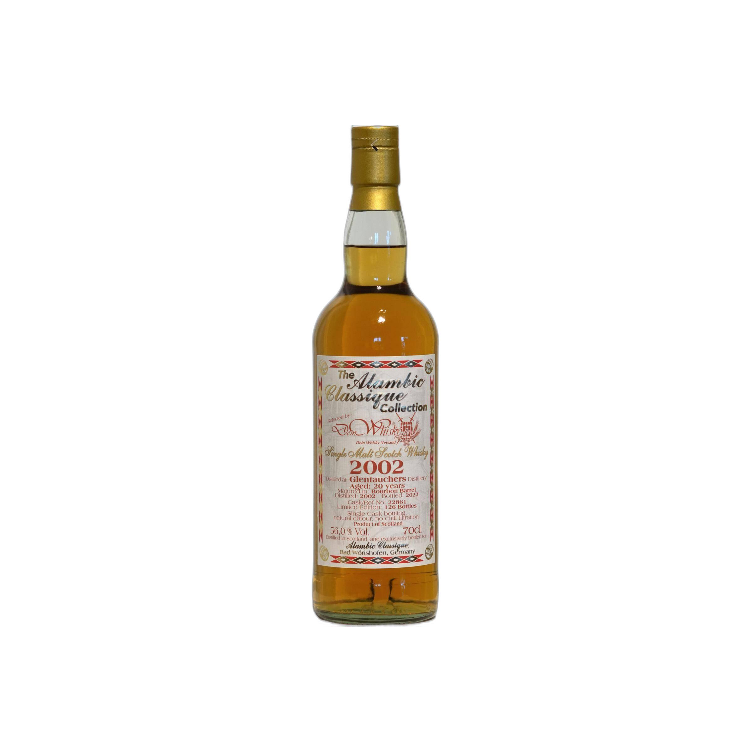 Glentauchers 2002 20 Years Single Malt Whisky