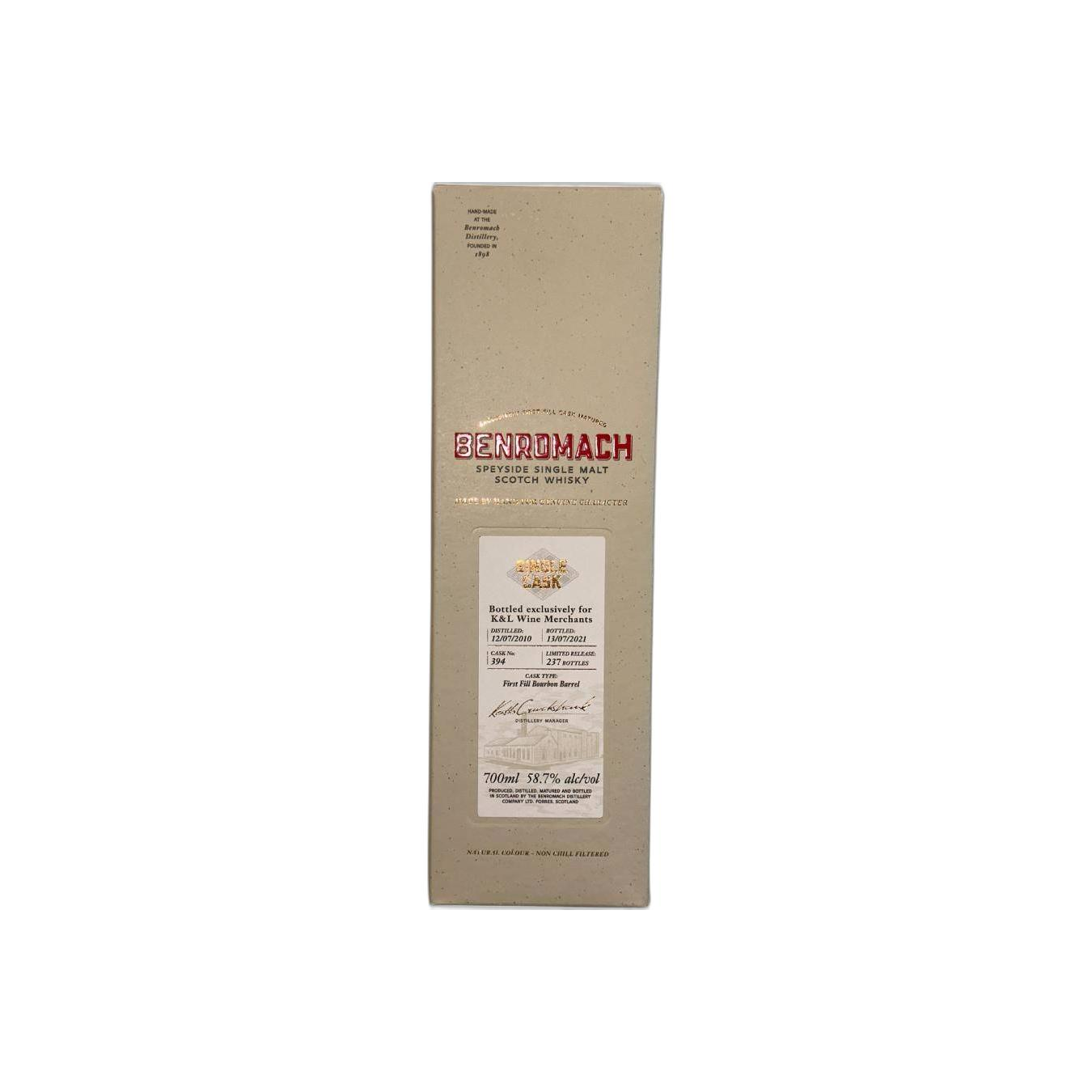 Benromach 2010 11 Years Single Malt Whisky 3