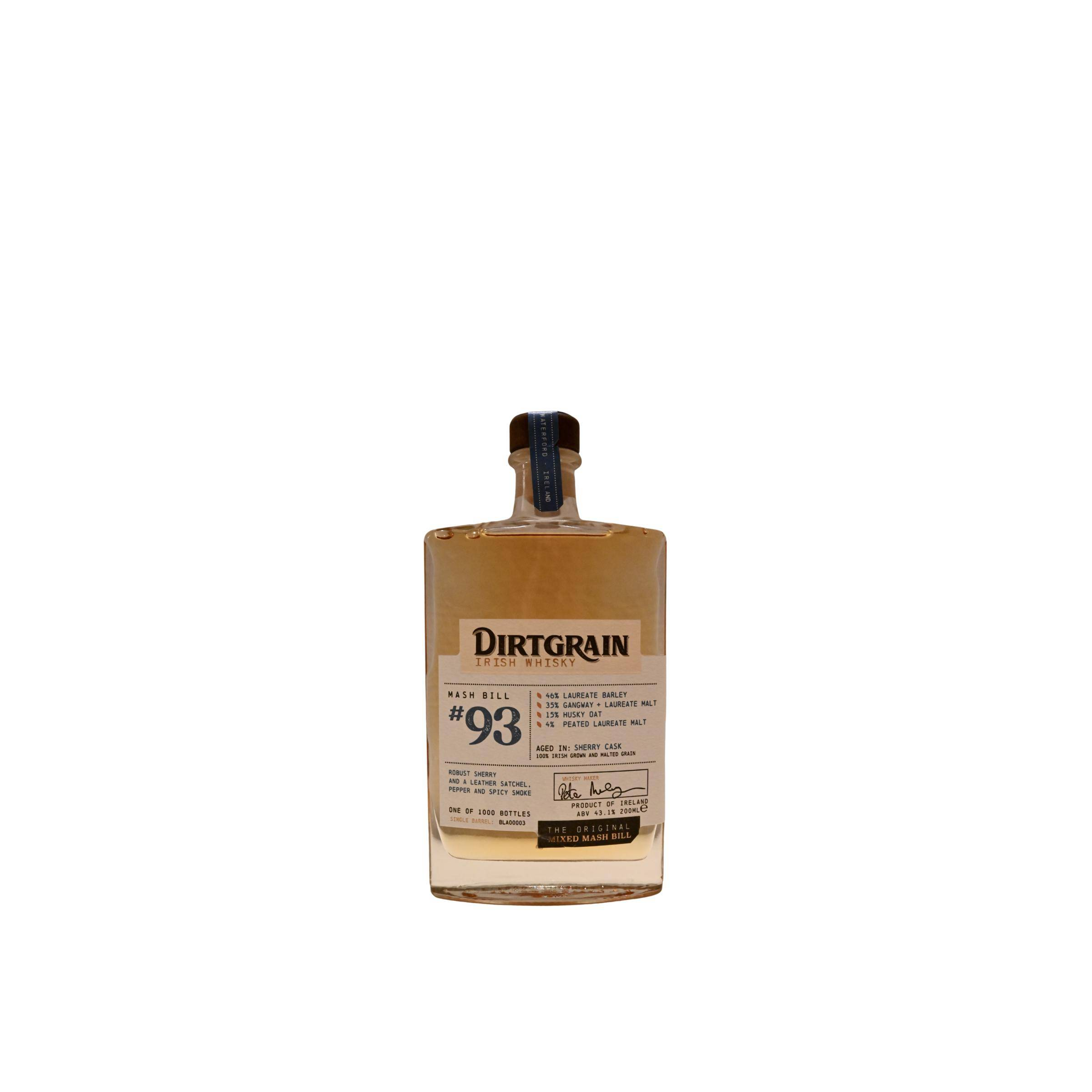 Blackwater Dirtgrain Irish Whisky