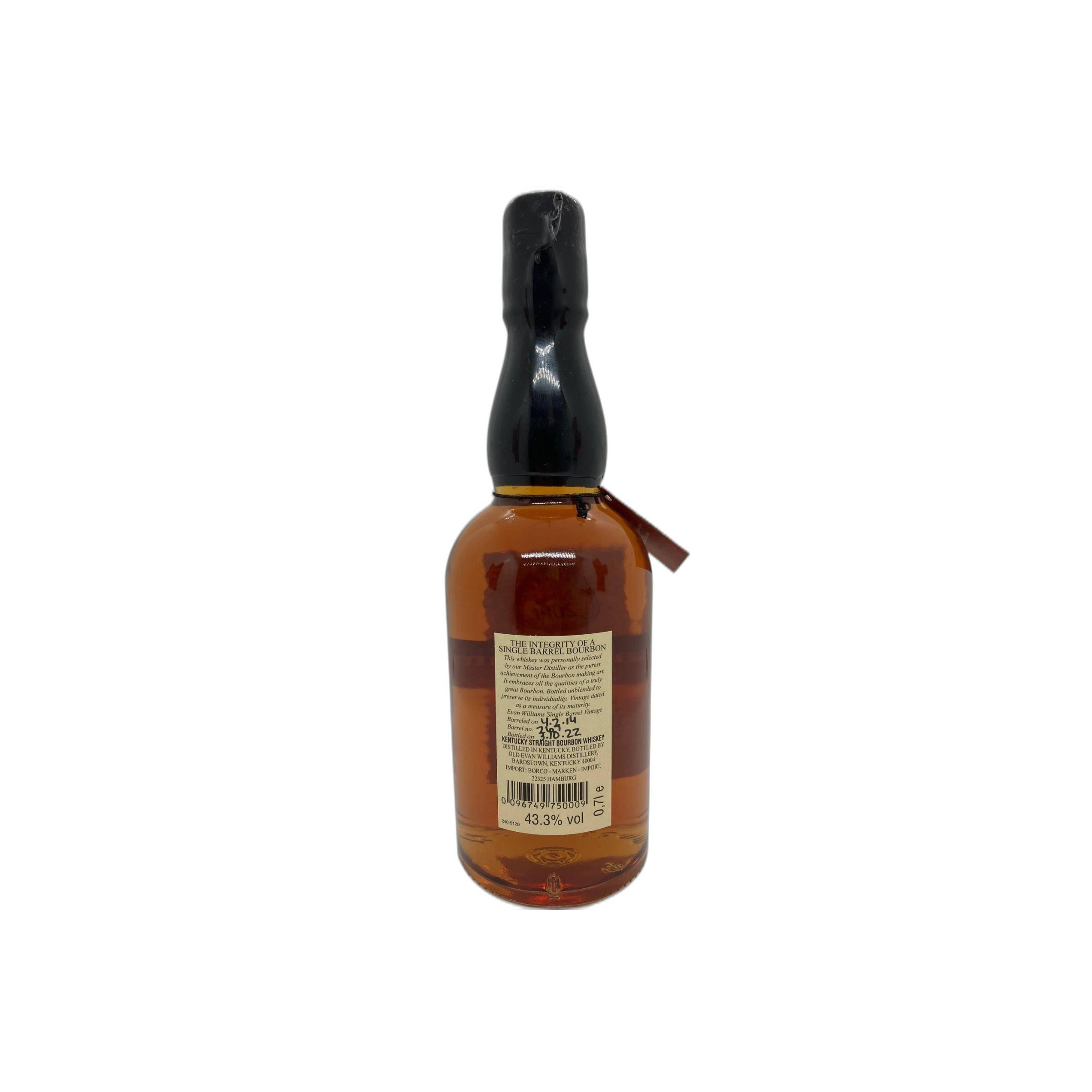 Evan Williams 2014 8 Years Bourbon Whisky 2