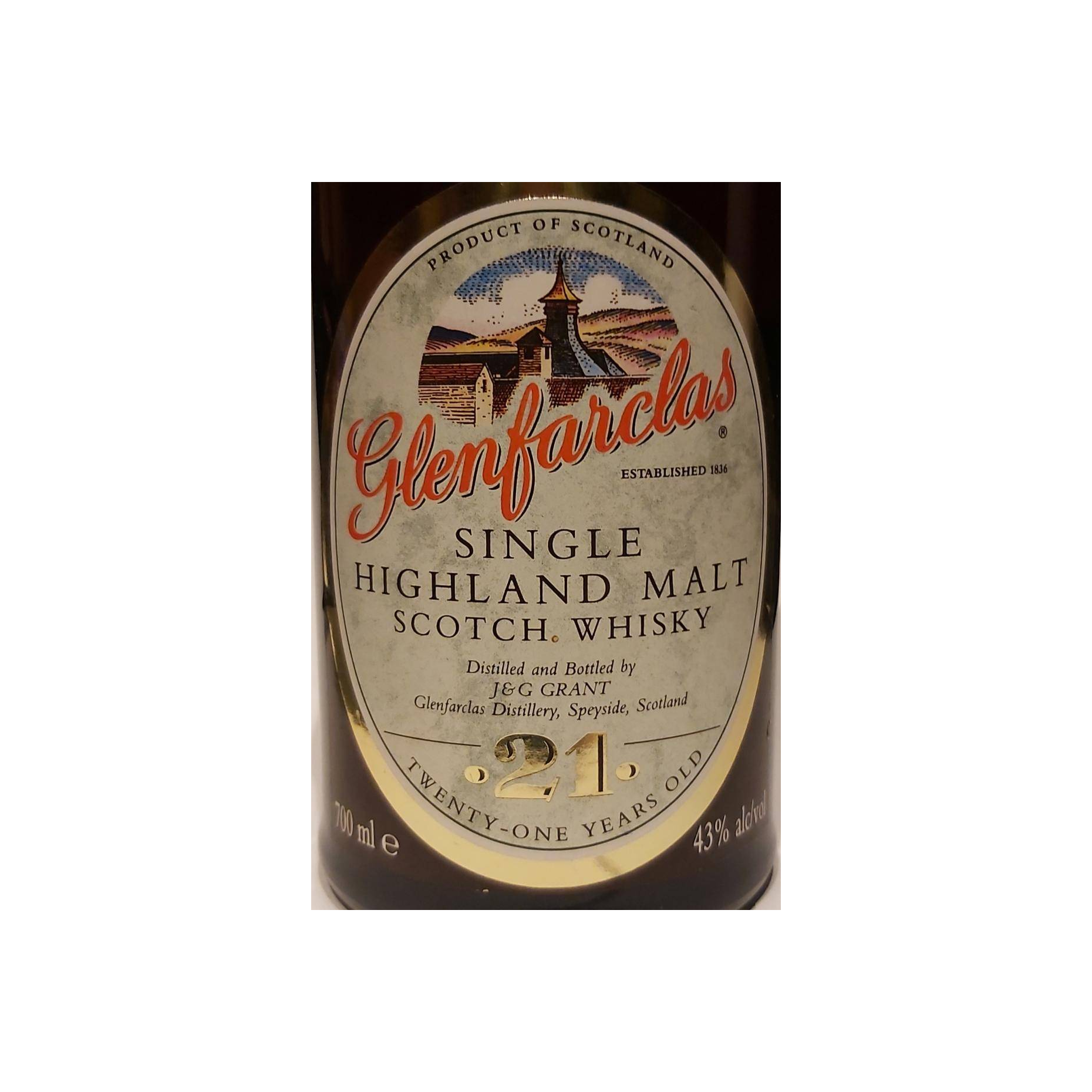 Glenfarclas 21 Years Single Malt Whisky 2