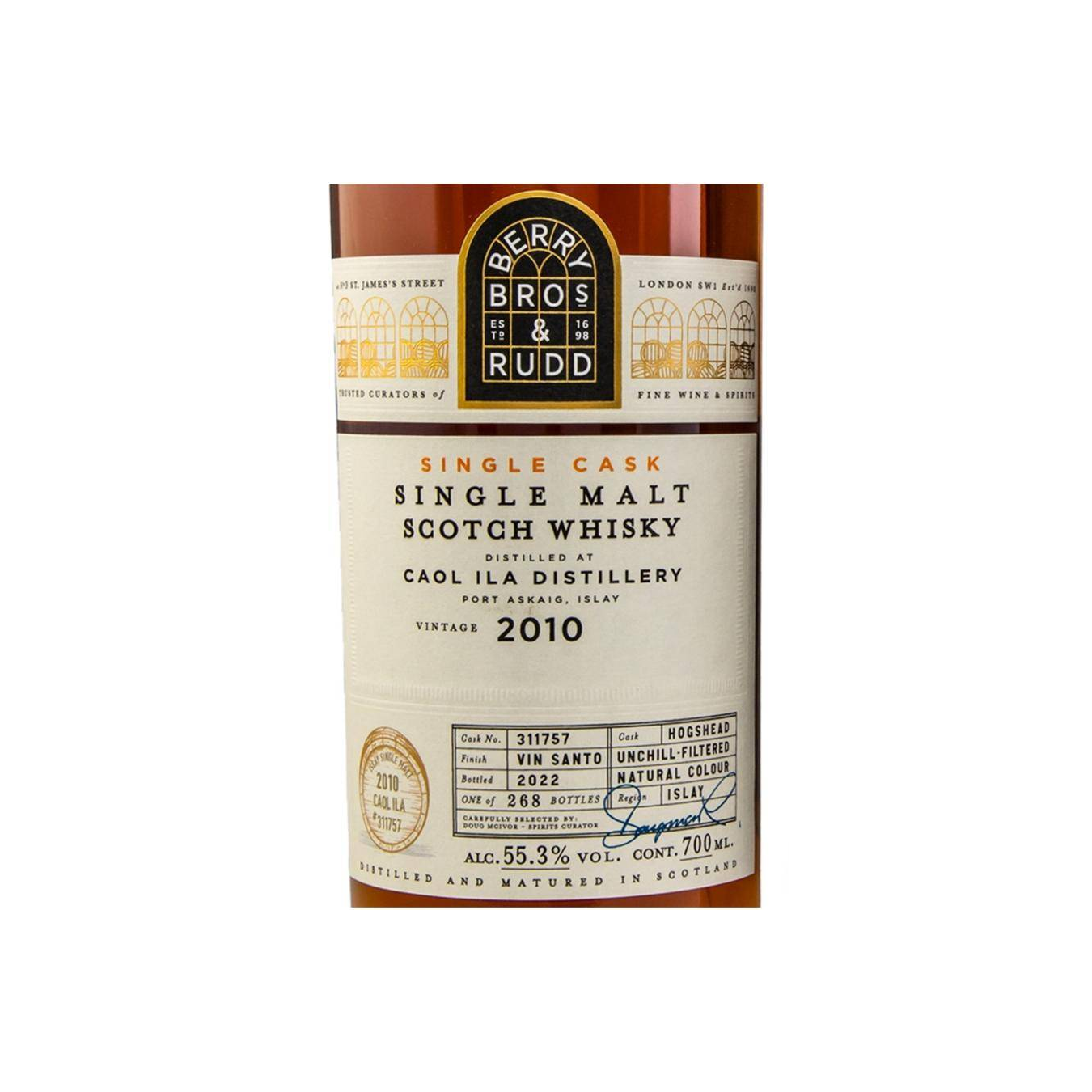 Caol Ila Single Cask 2010 12 Years Single Malt Whisky 3