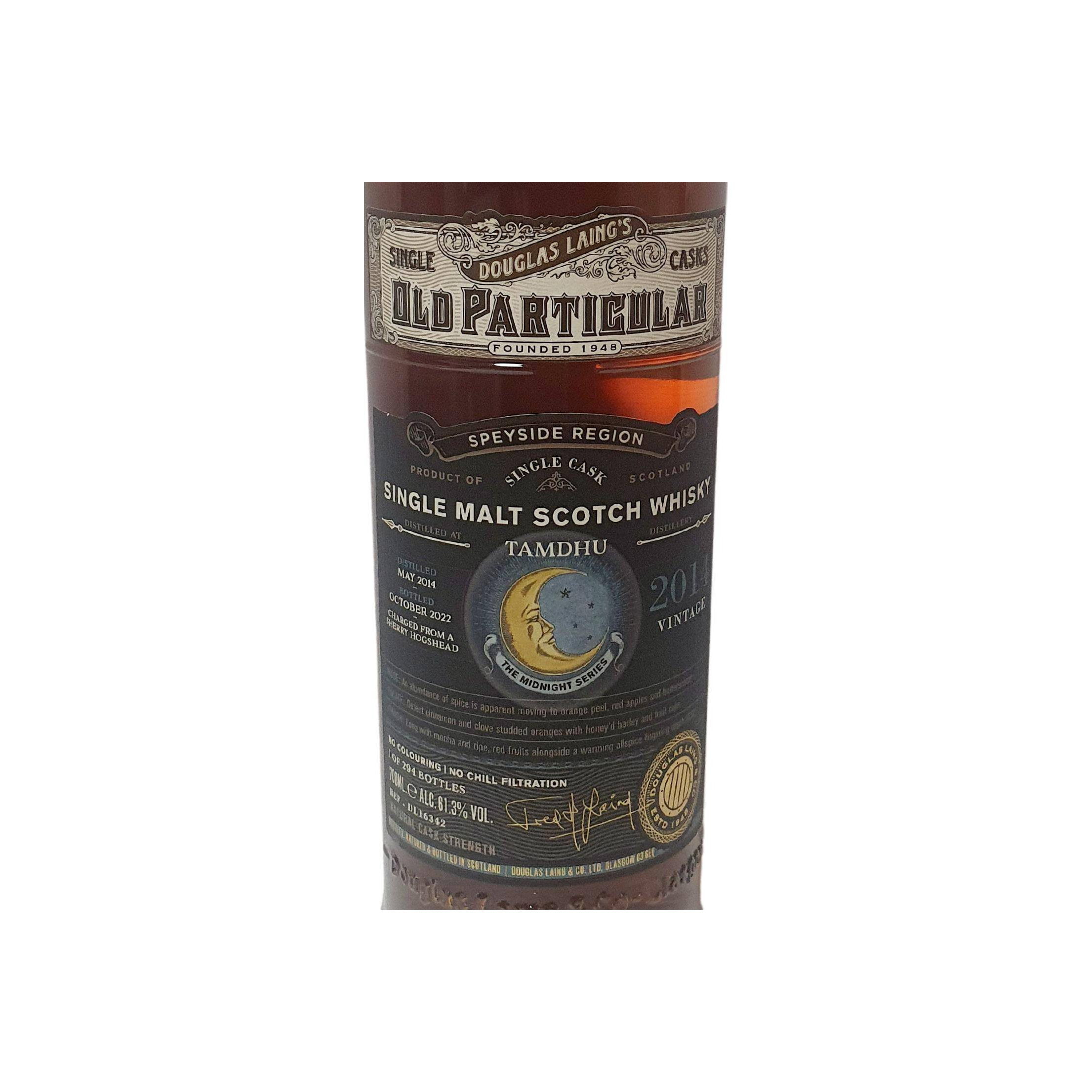 Tamdhu Old Particular 2014 8 Years Single Malt Whisky 2
