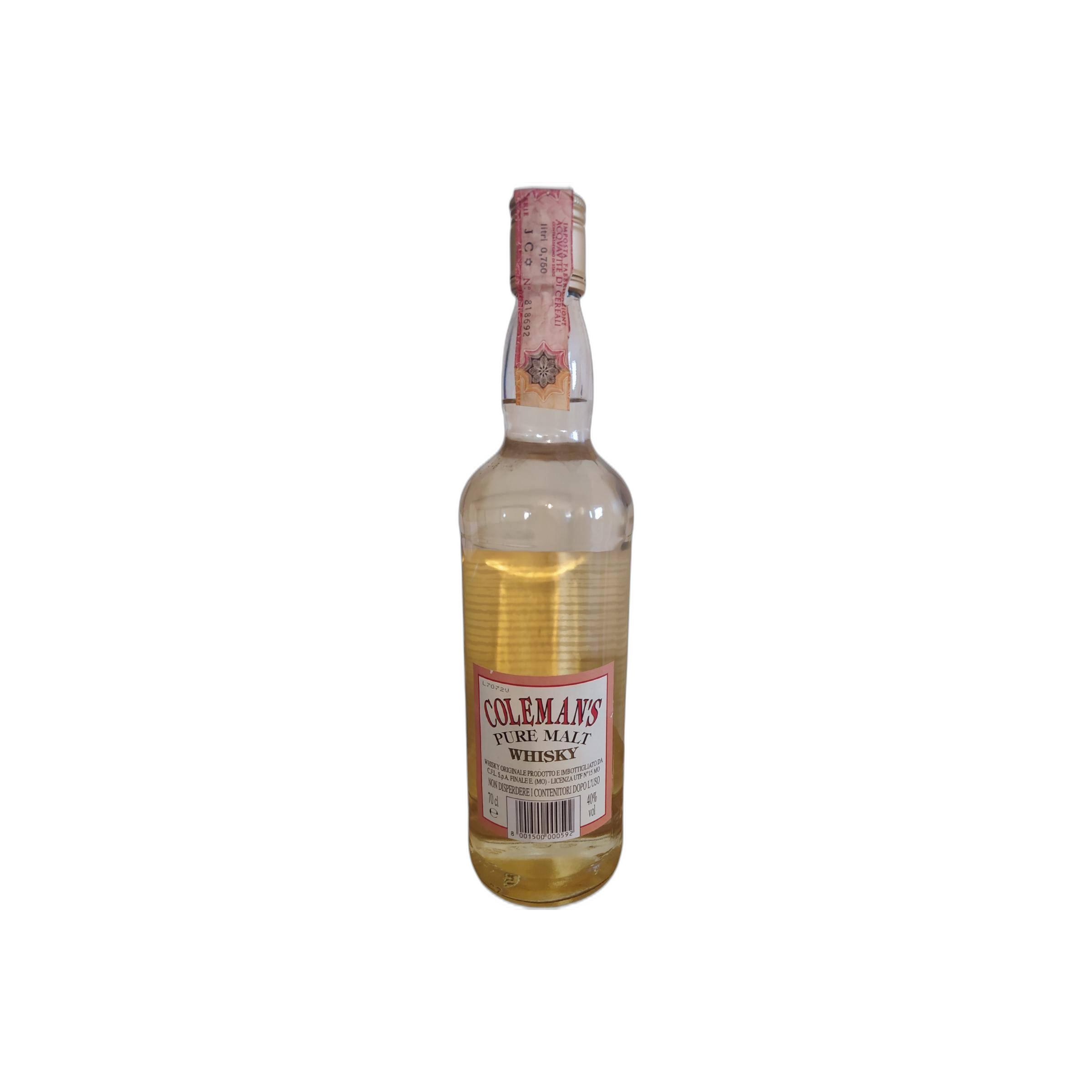 Coleman's 05-year-old 2