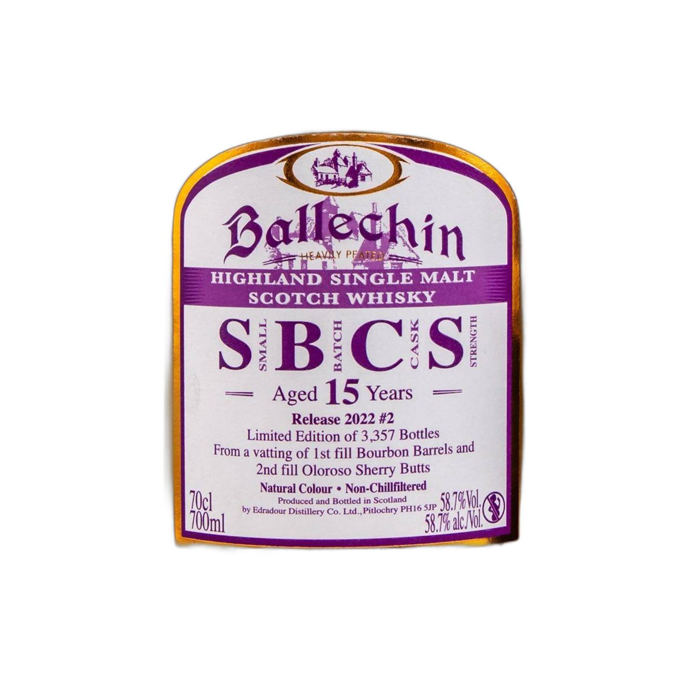 Ballechin 15 Years Single Malt Whisky 2