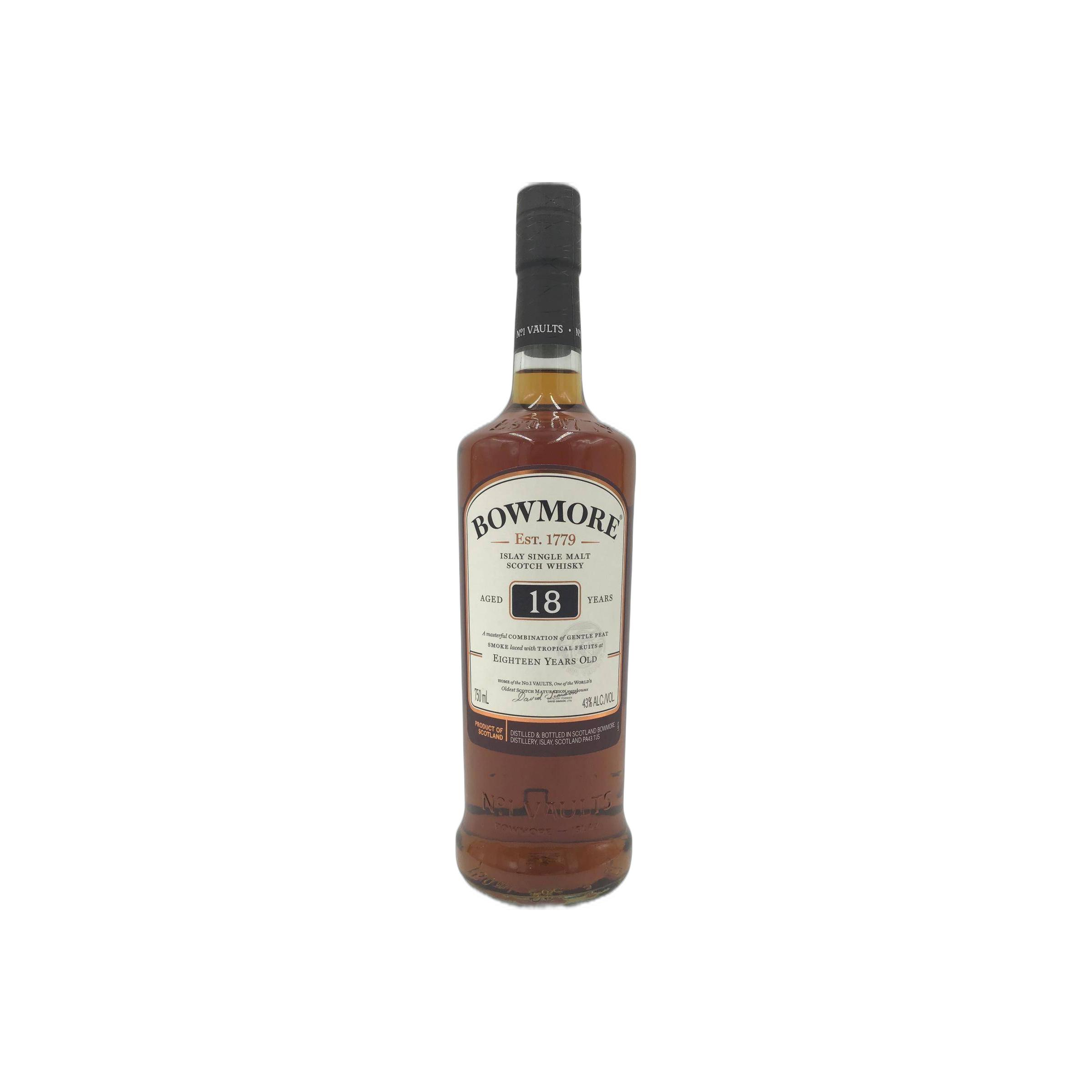 Bowmore 18 Years Single Malt Whisky