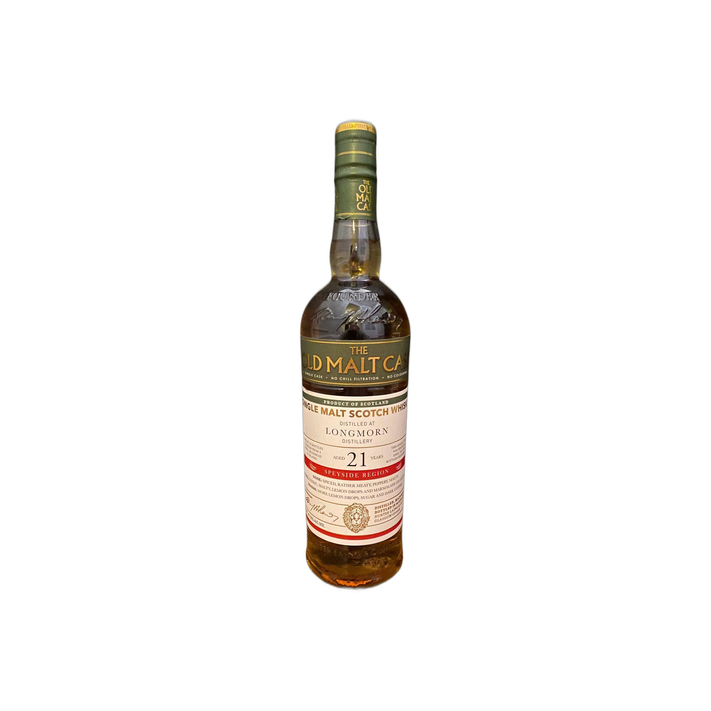 Longmorn Old Malt Cask 1991 21 Years Single Malt Whisky