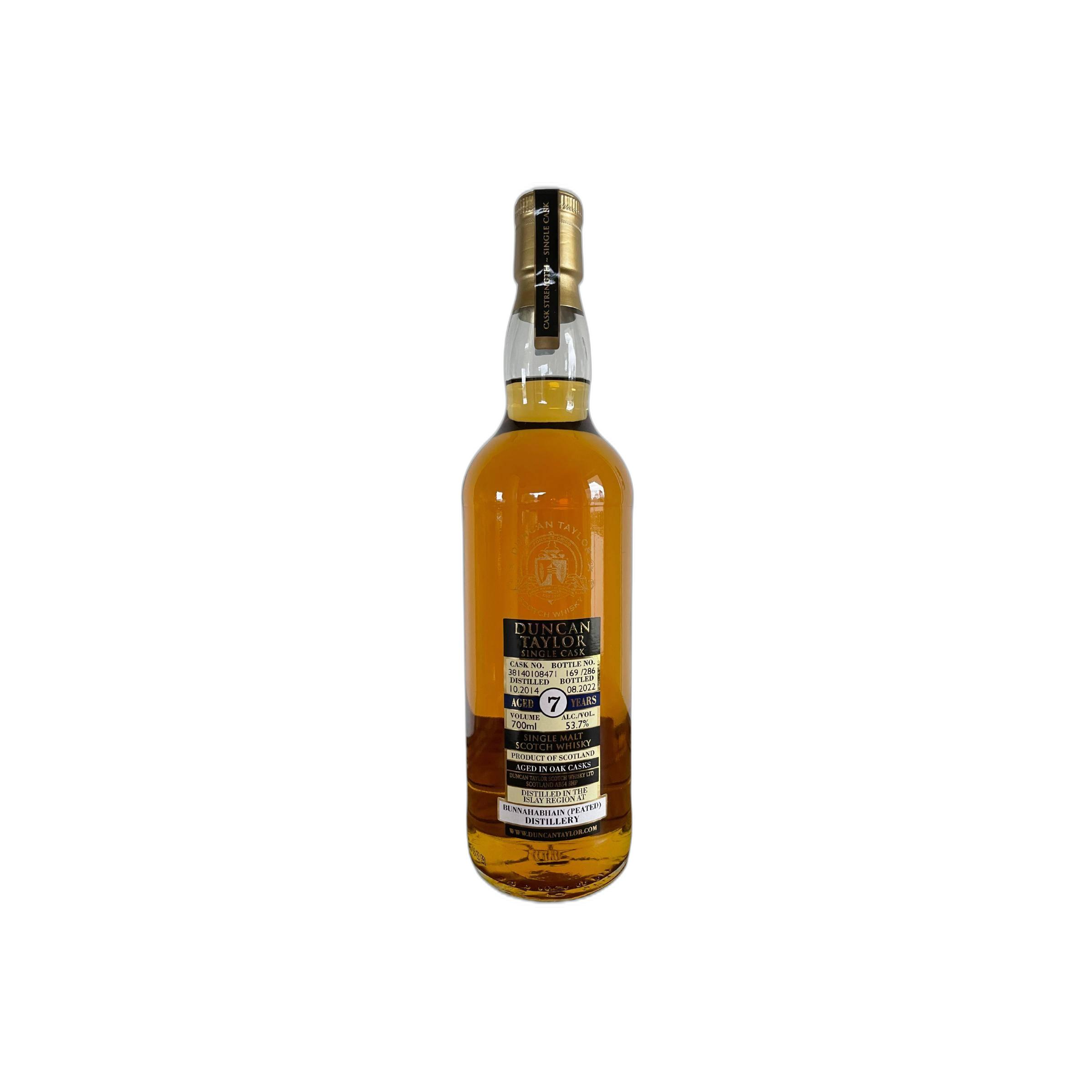 Bunnahabhain Single Cask 2014 7 Years Single Malt Whisky