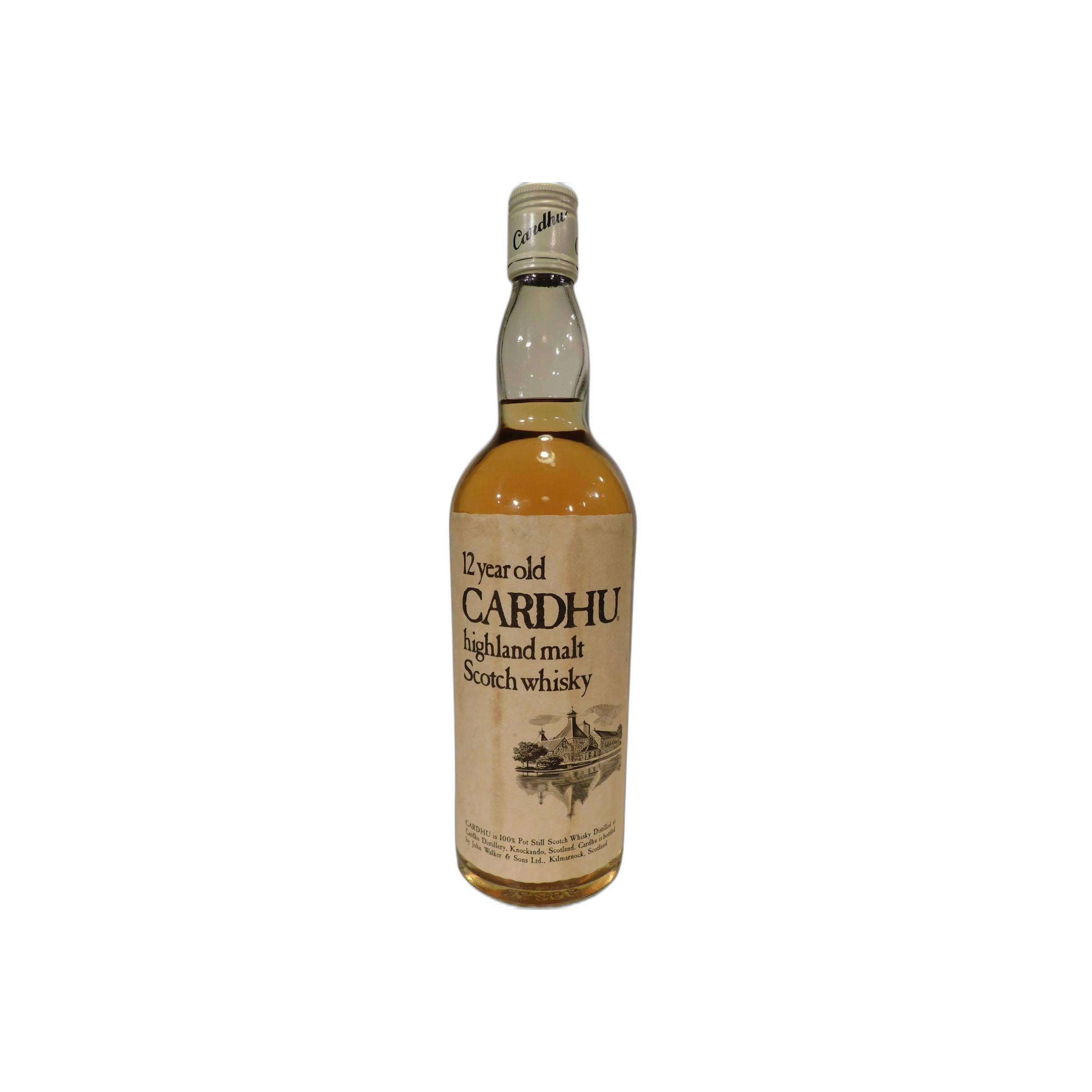 Cardhu 12 Years Single Malt Whisky