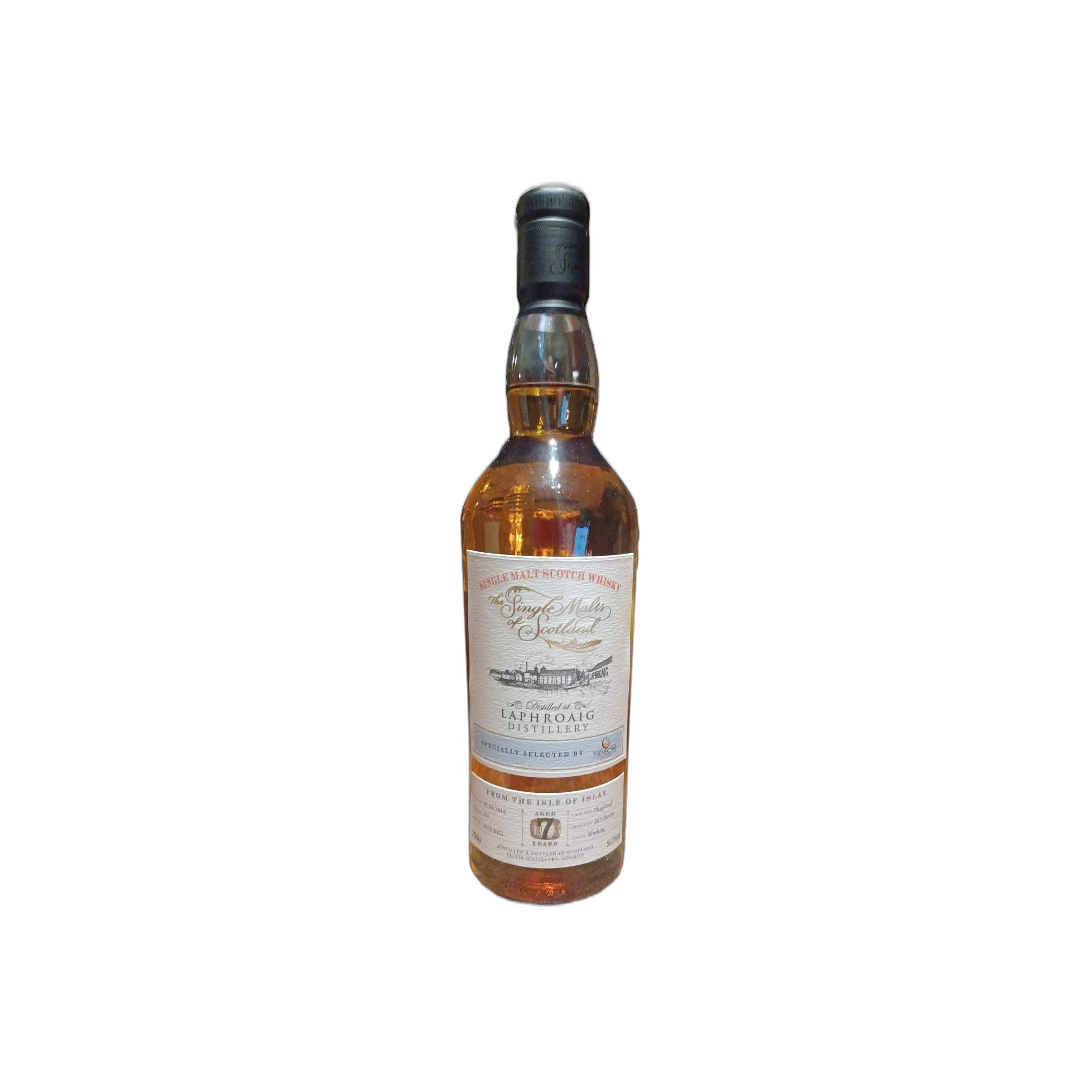 Laphroaig The Single Malts of Scotland 2014 7 Years Single Malt Whisky
