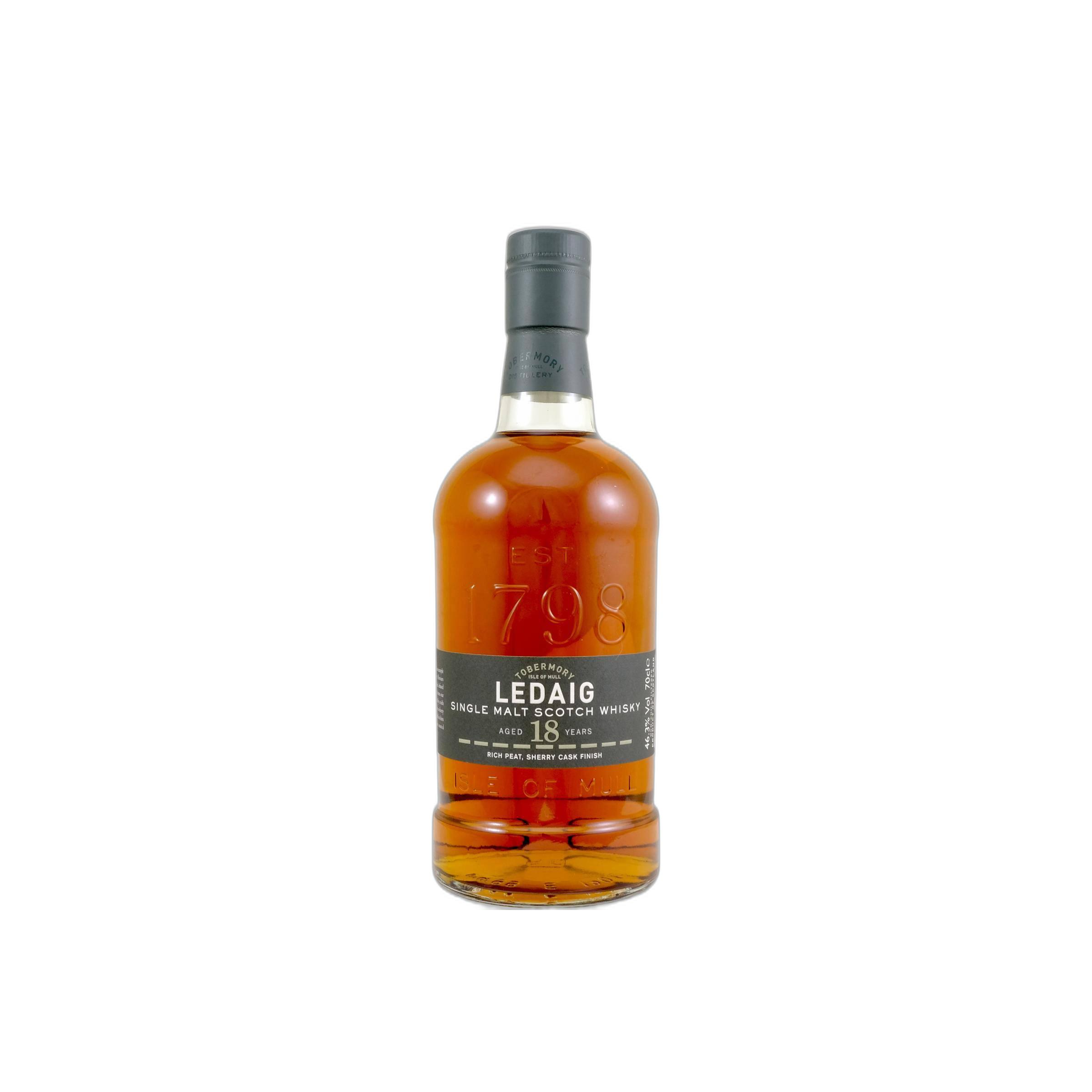 Ledaig 18 Years Single Malt Whisky