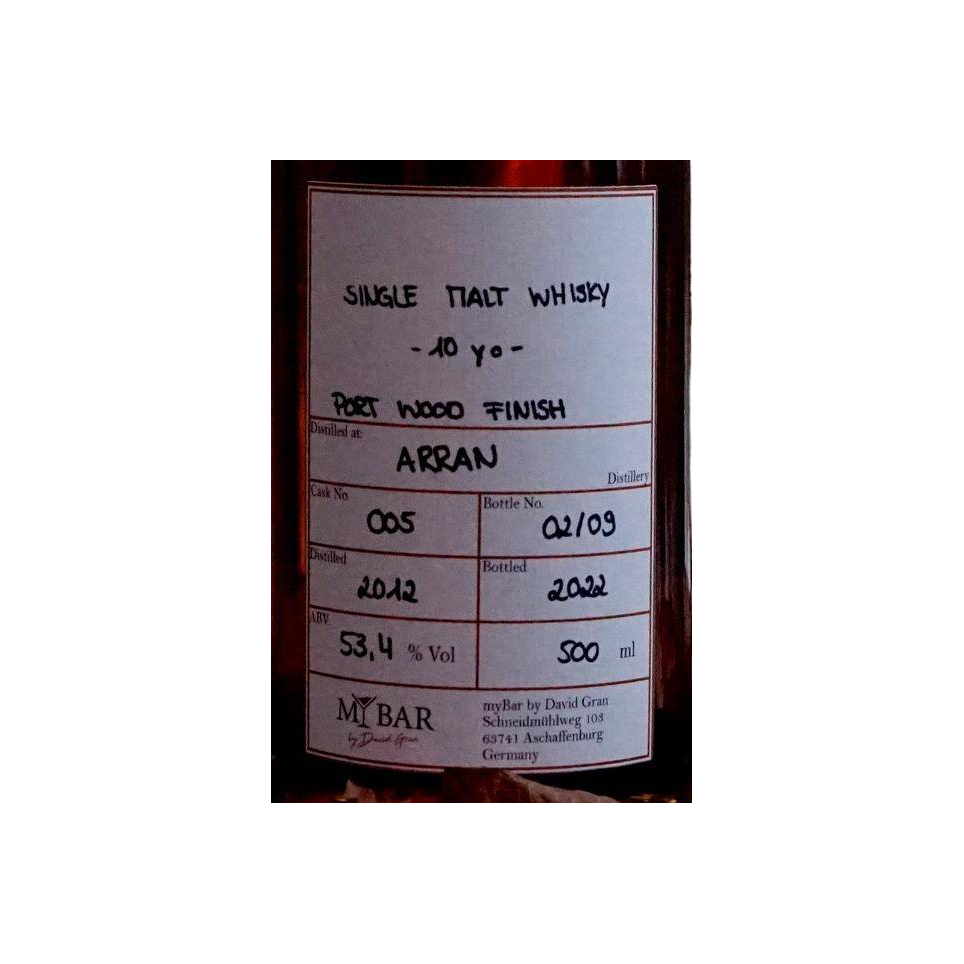 Arran 2012 10 Years Single Malt Whisky