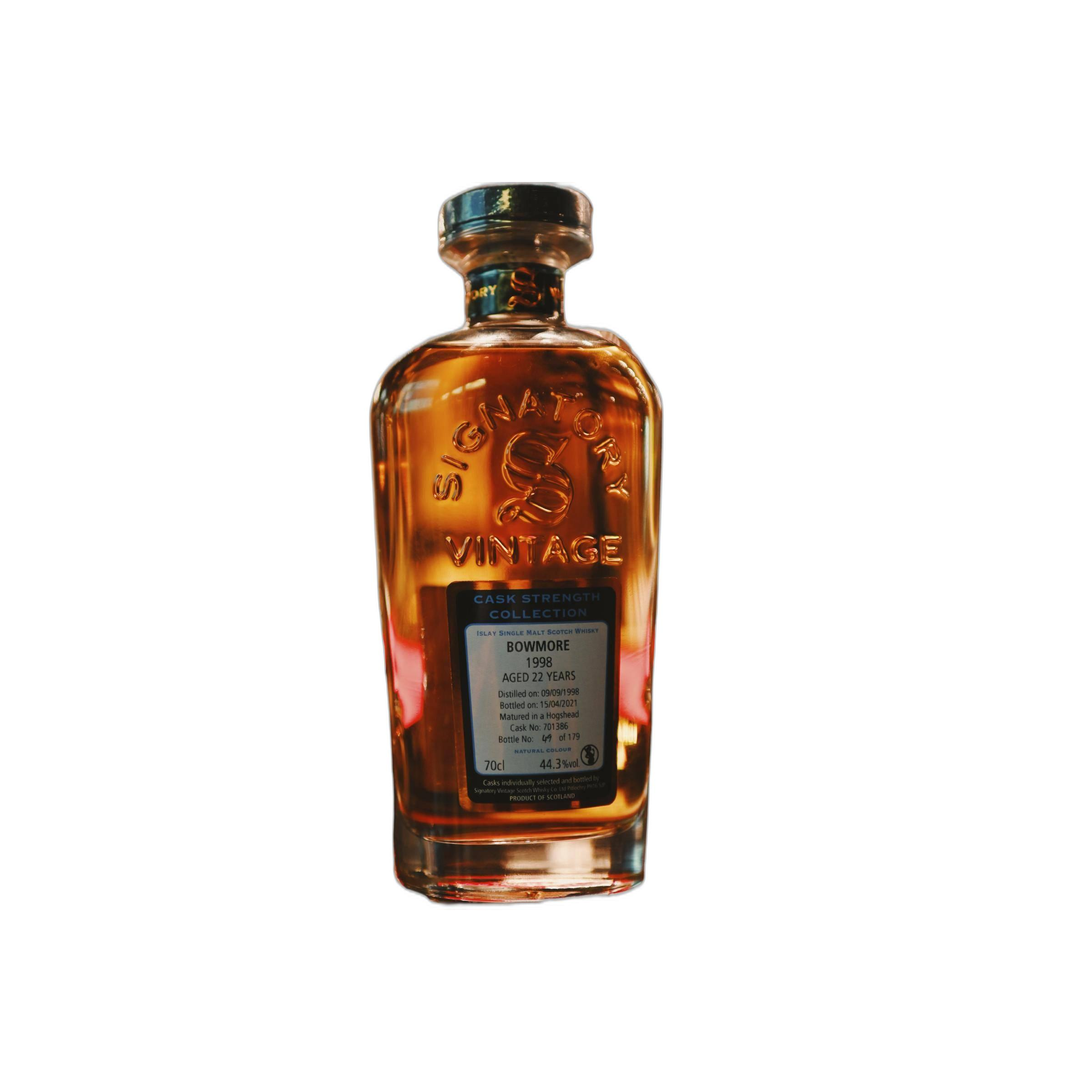 Bowmore Cask Strength Collection 1998 22 Years Single Malt Whisky