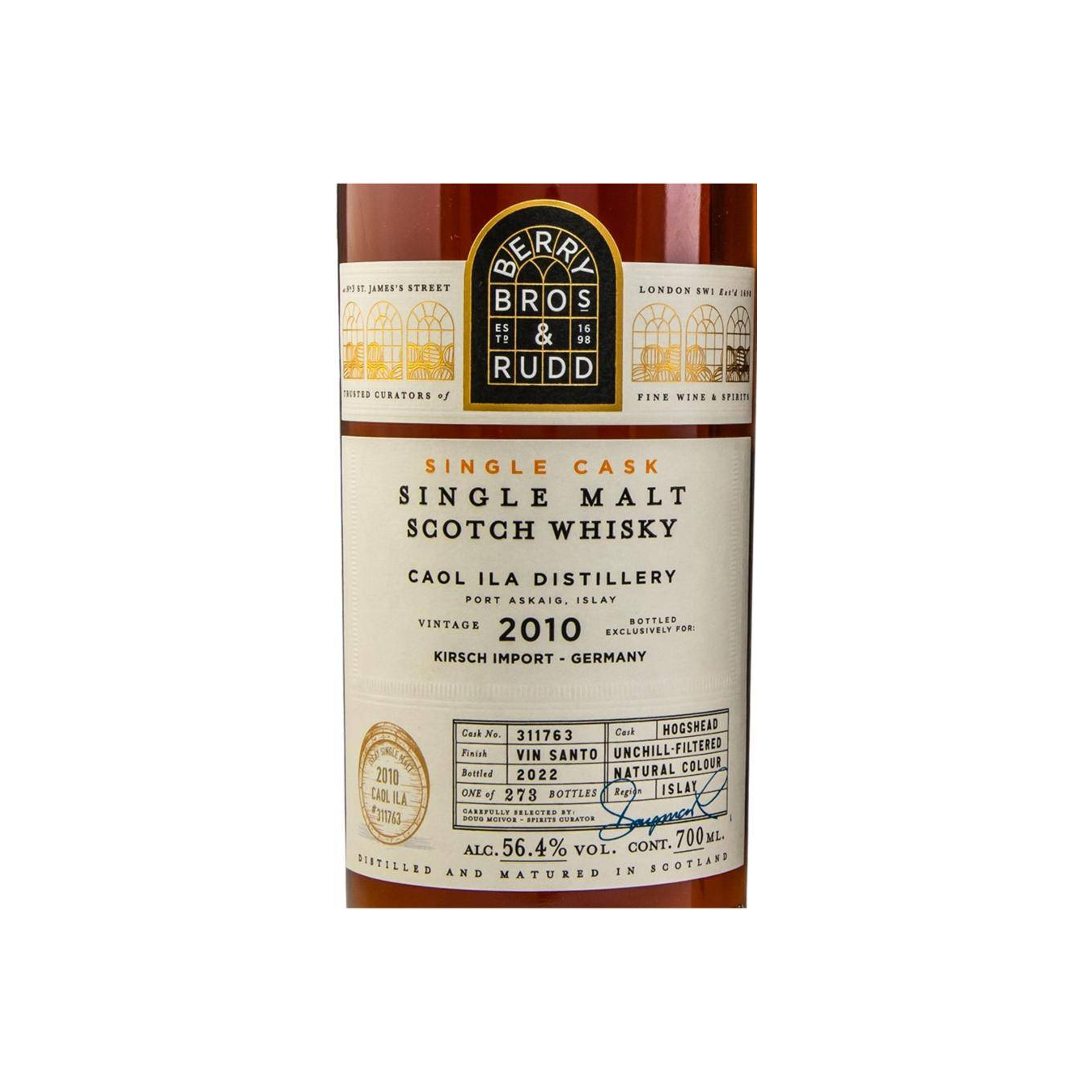 Caol Ila Single Cask 2010 12 Years Single Malt Whisky 3