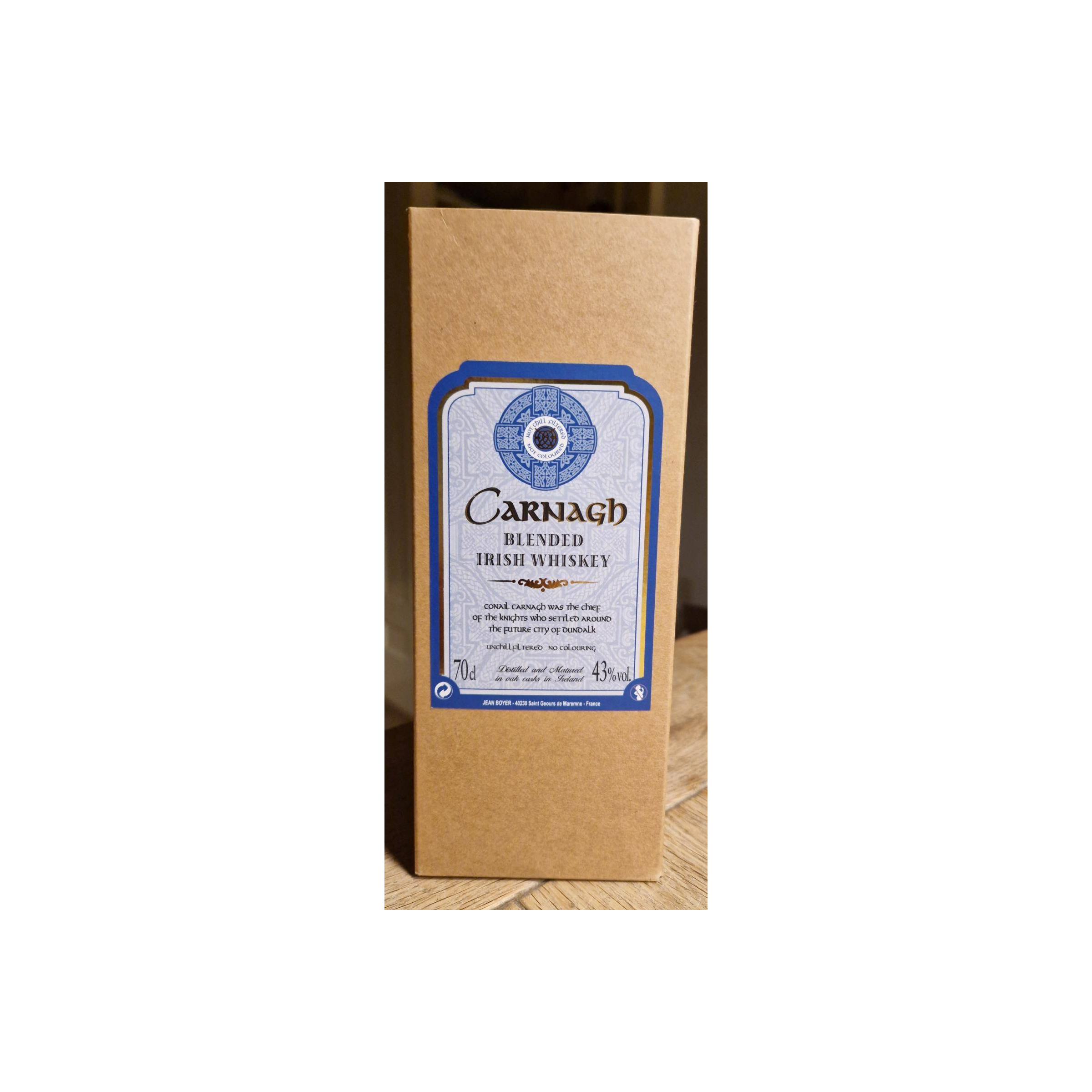 Conaill Carnagh Blended Irish Whiskey JB 2