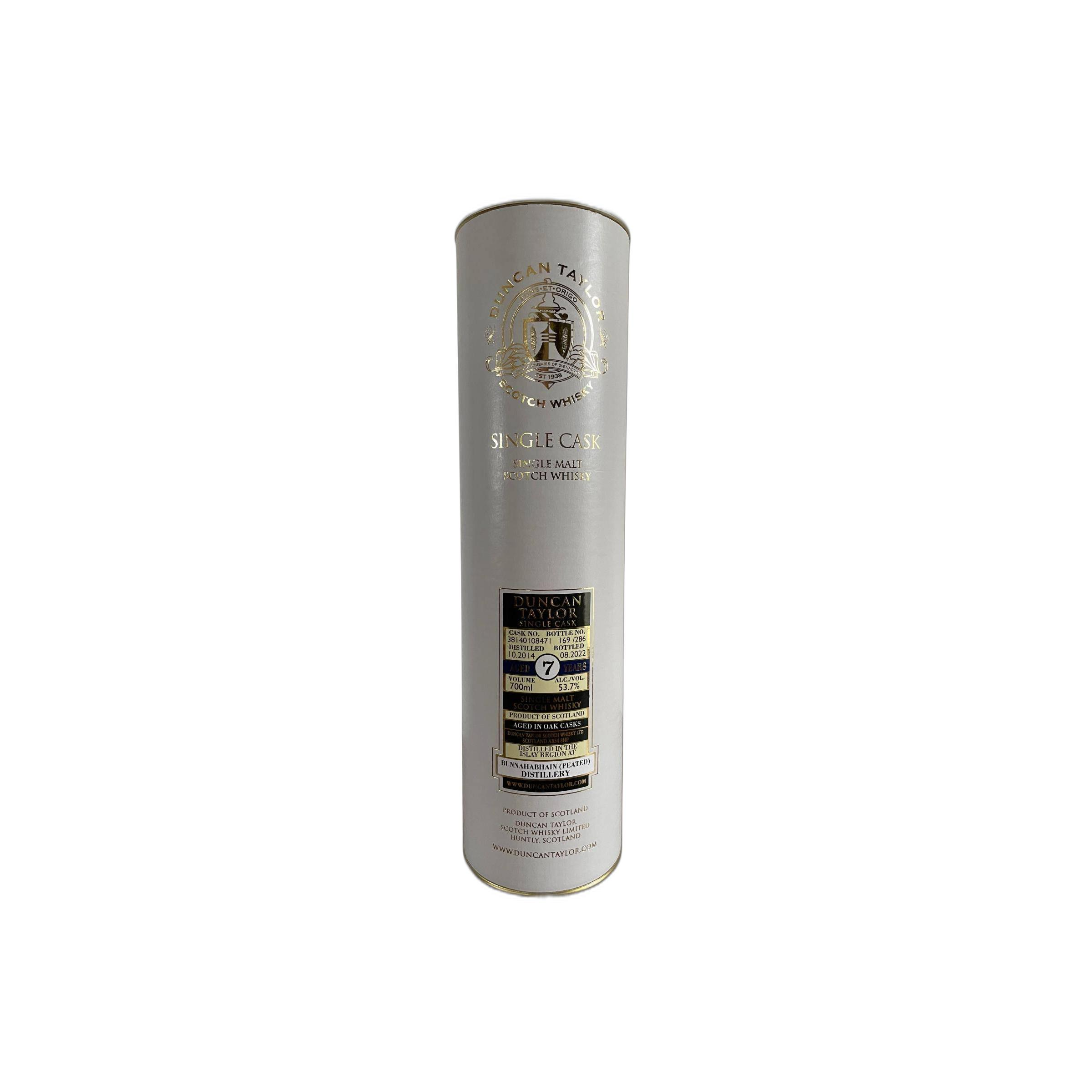 Bunnahabhain Single Cask 2014 7 Years Single Malt Whisky 3