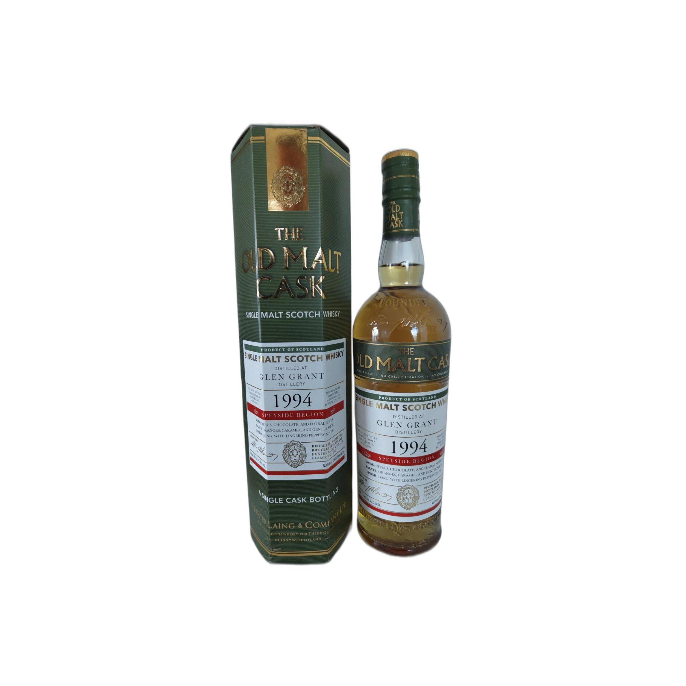 Glen Grant Old Malt Cask 1994 28 Years Single Malt Whisky 2