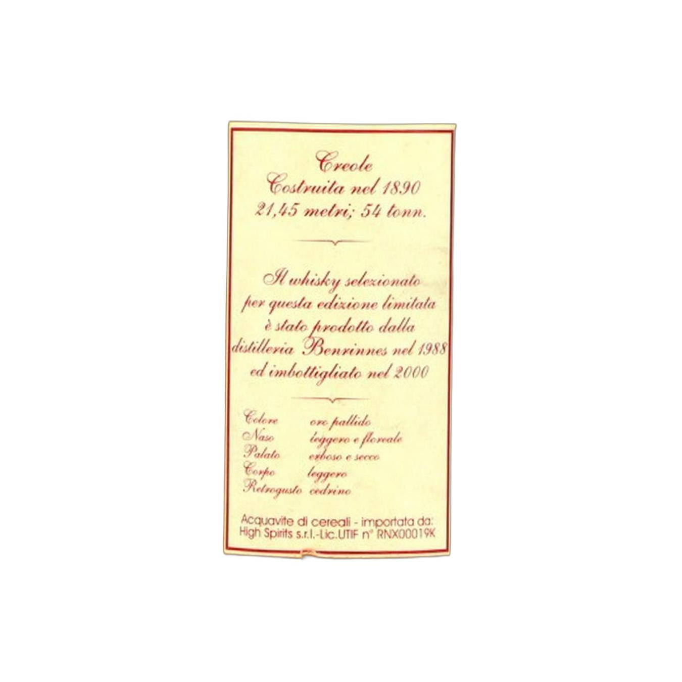 Benrinnes 1988 12 Years Single Malt Whisky 2