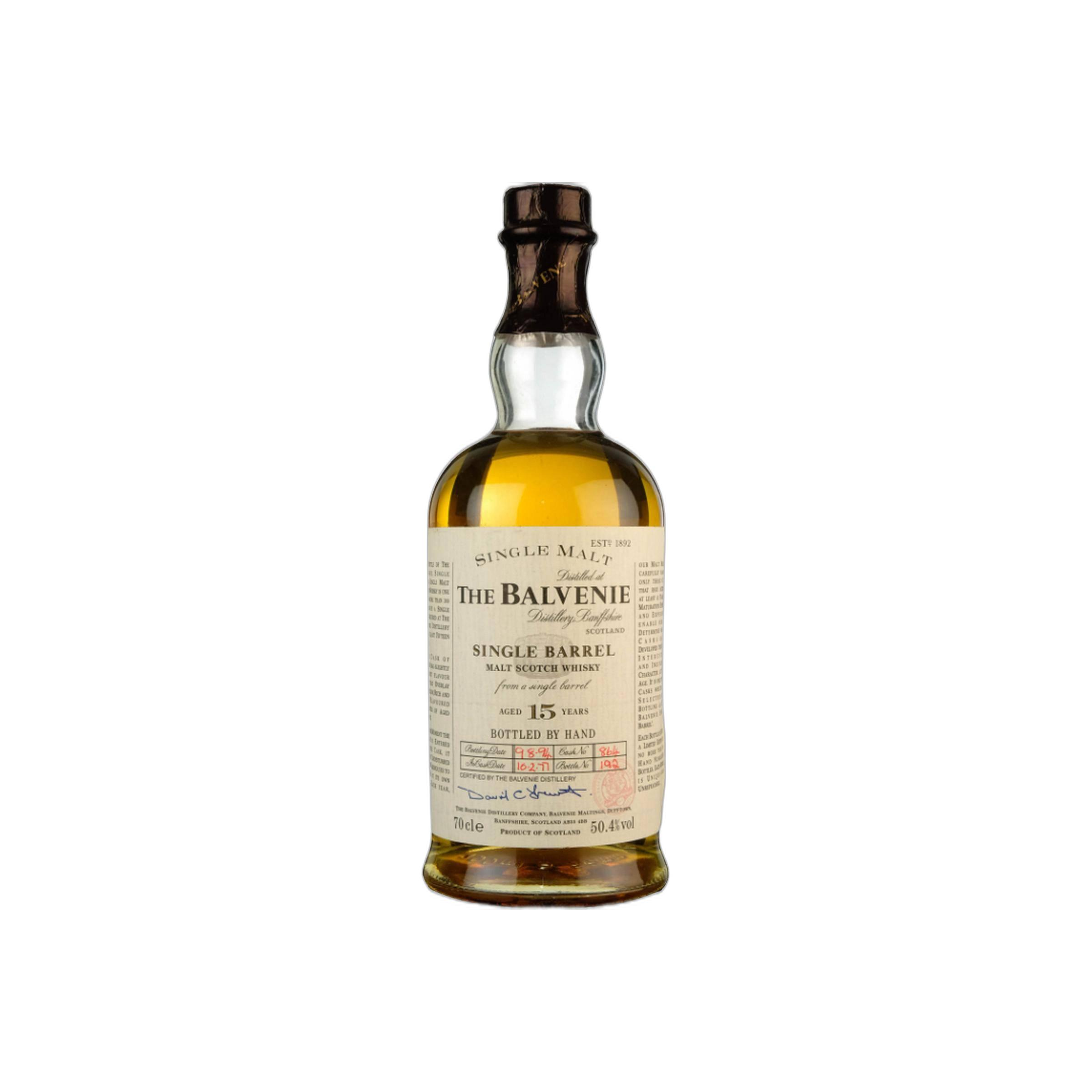 The Balvenie Single Cask 1977 15 Years Single Malt Whisky