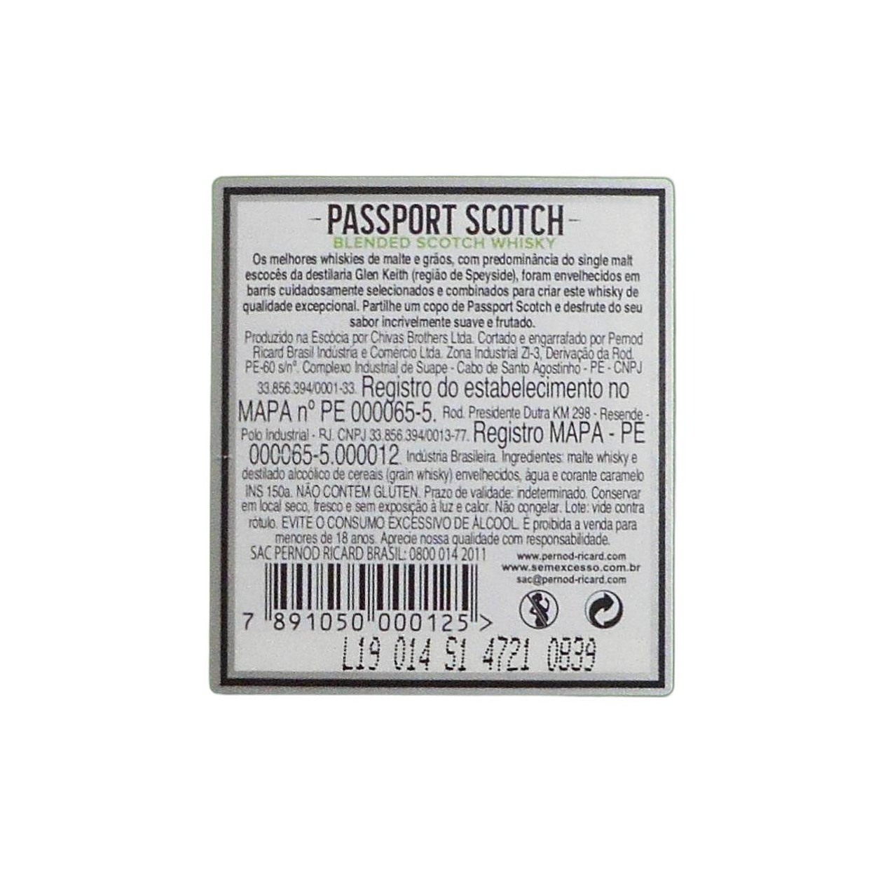 Passport Scotch 2