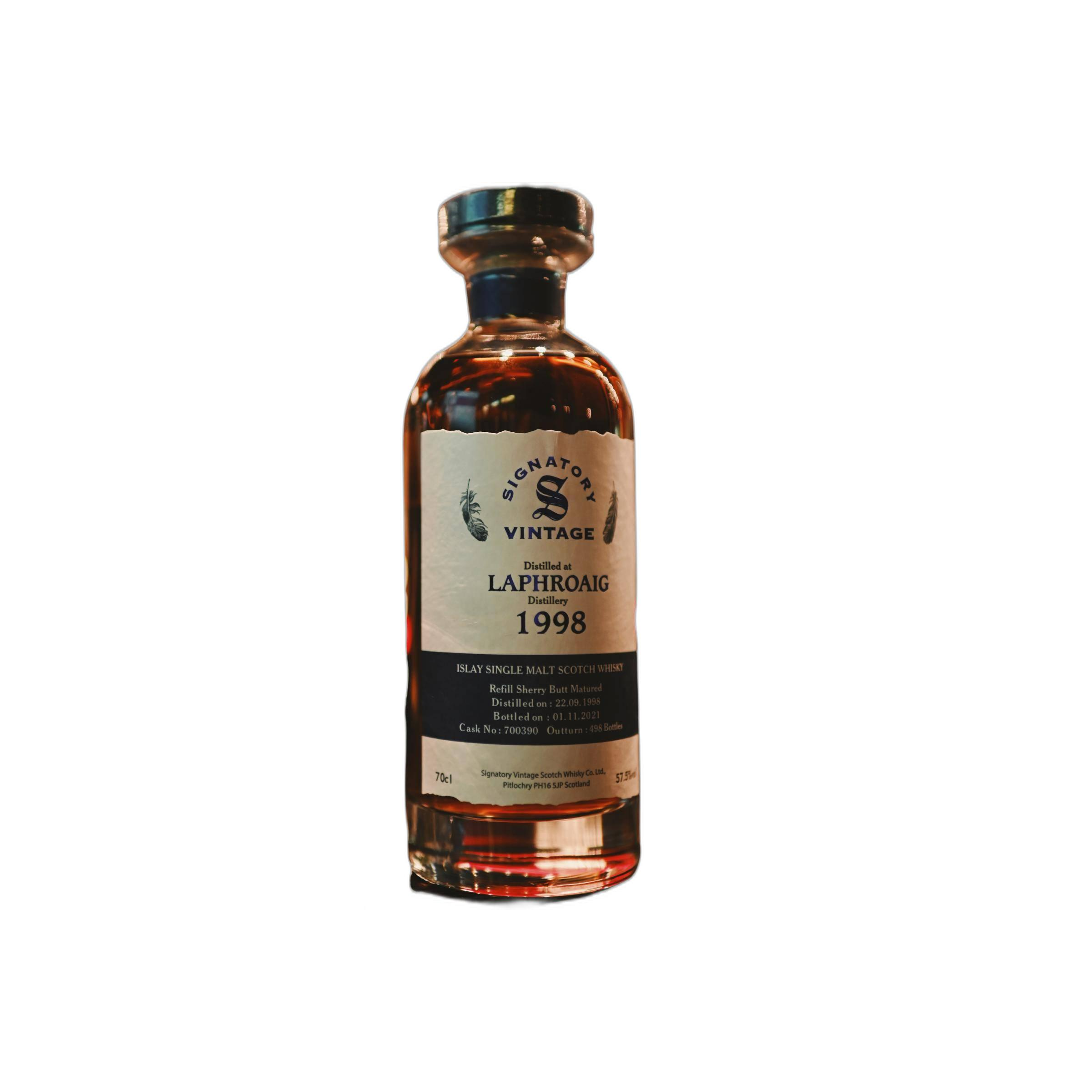 Laphroaig 1998 23 Years Single Malt Whisky