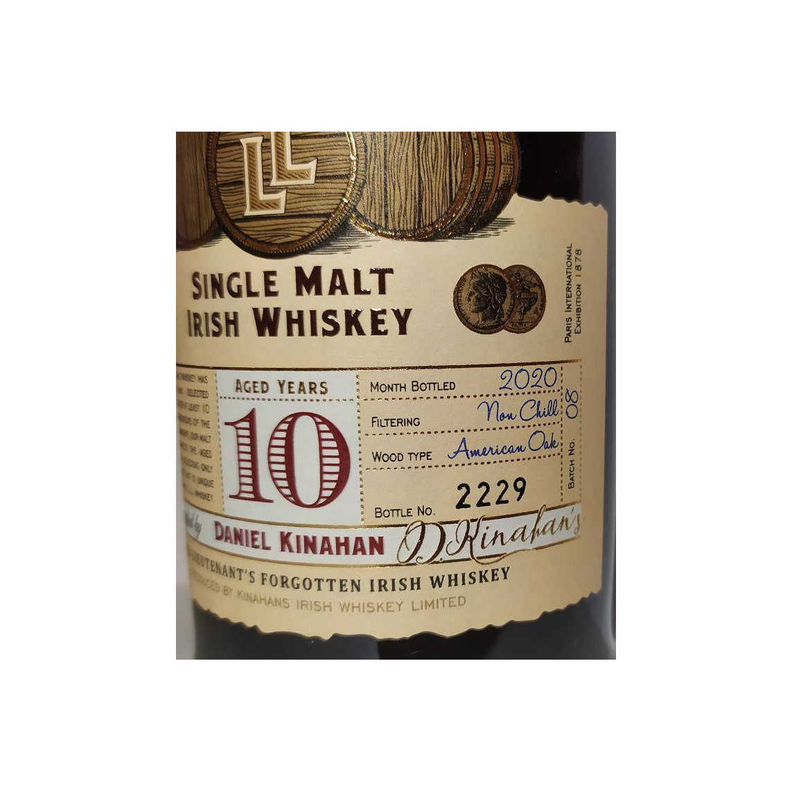Kinahan's 10 Years Single Malt Whisky 2