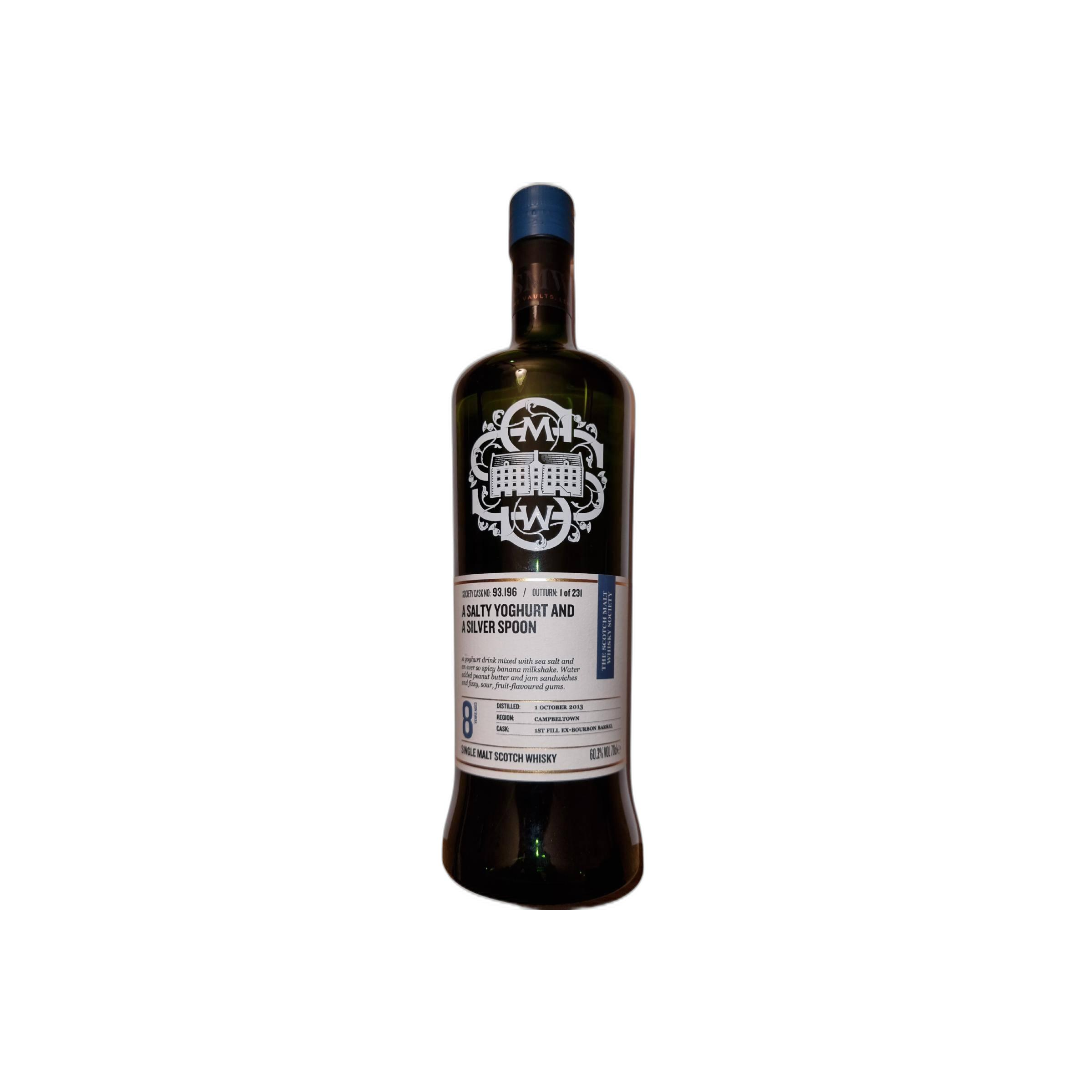 The Scotch Malt Whisky Society 2013 8 Years Single Malt Whisky