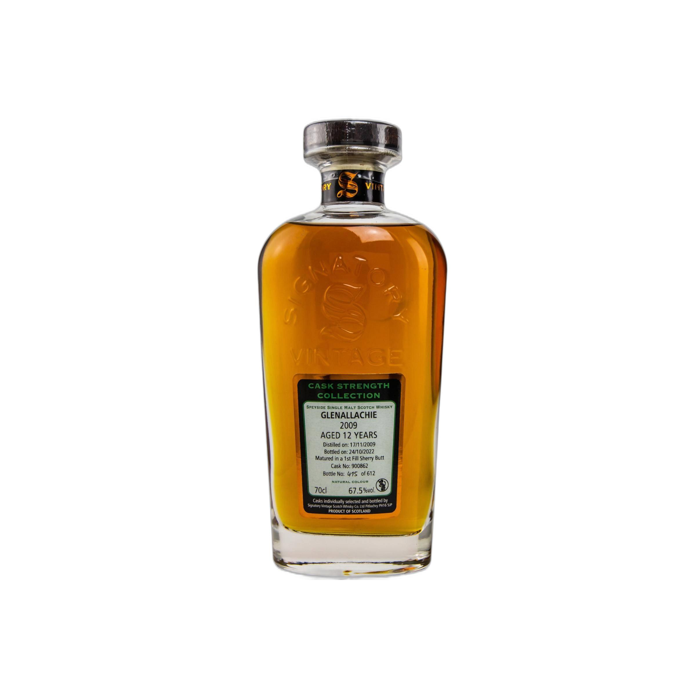 The GlenAllachie Cask Strength Collection 2009 12 Years Single Malt Whisky